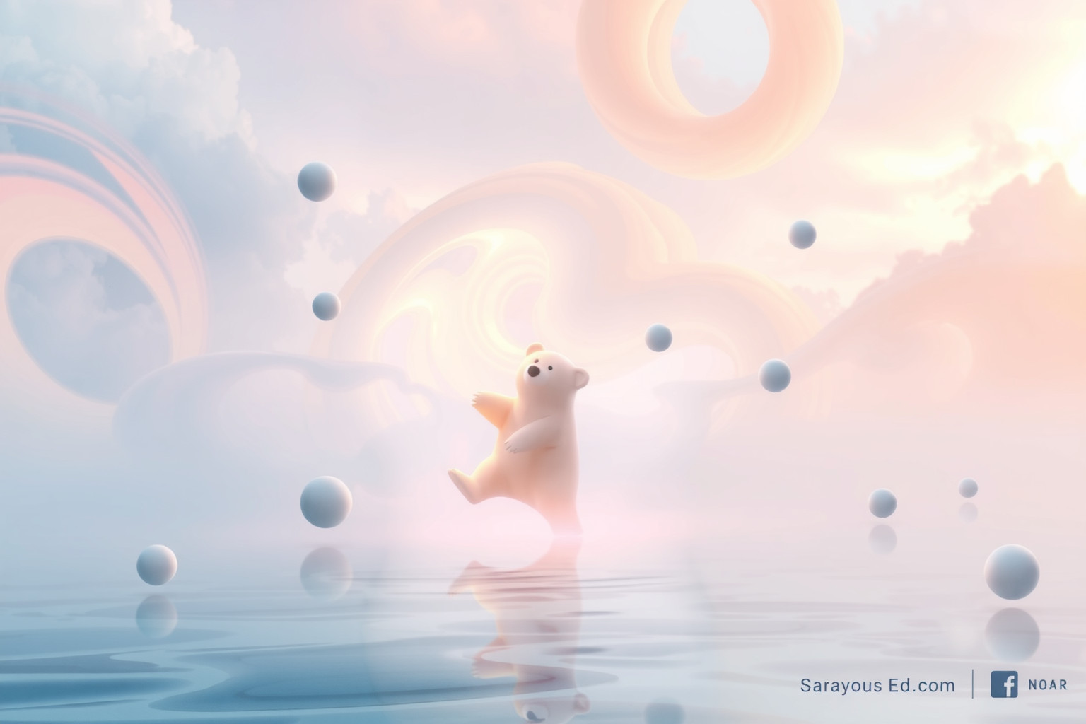 Sognare un orso ballerino simboleggia equilibrio tra forza e leggerezza.