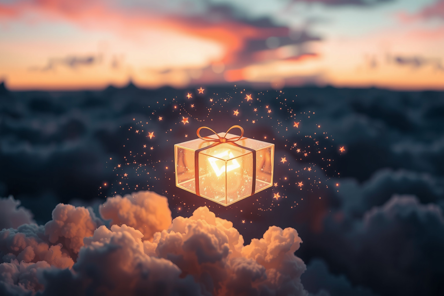 Sognare un pacchetto magico simboleggia desideri nascosti e speranze.