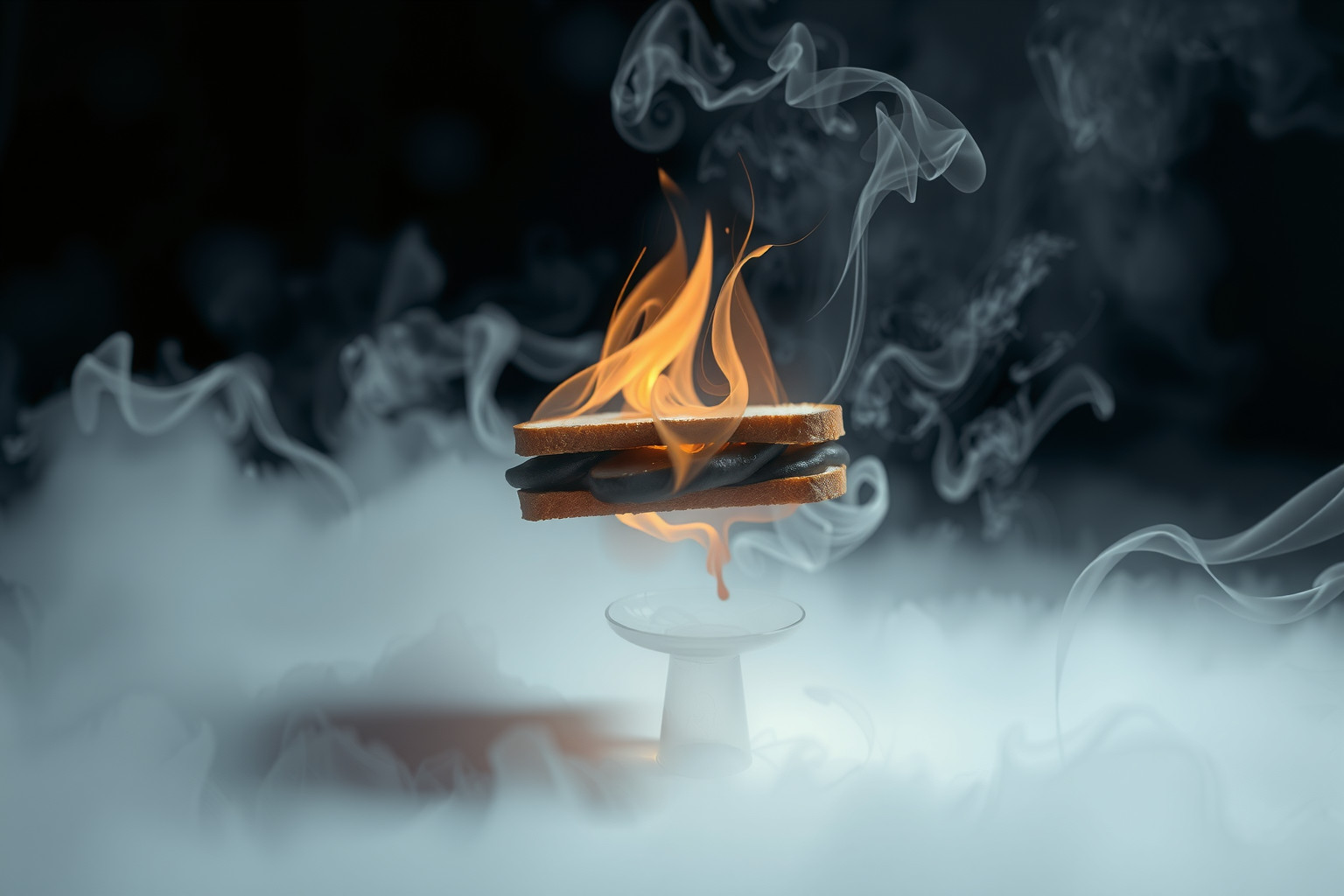 Sognare un panino bruciato simboleggia frustrazione e fallimento imminente.