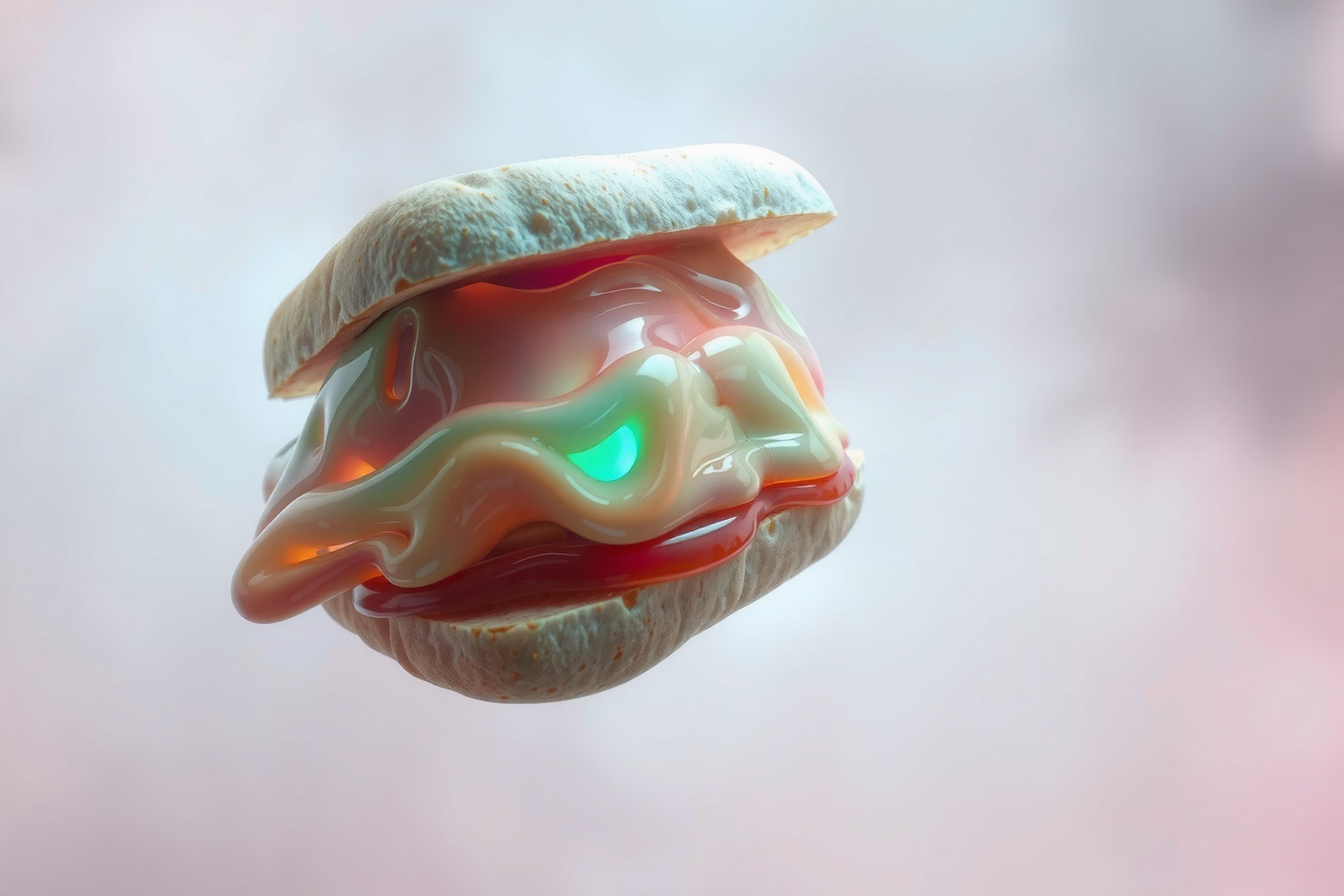 Sognare panini strani riflette conflitti emotivi e decisioni confuse.