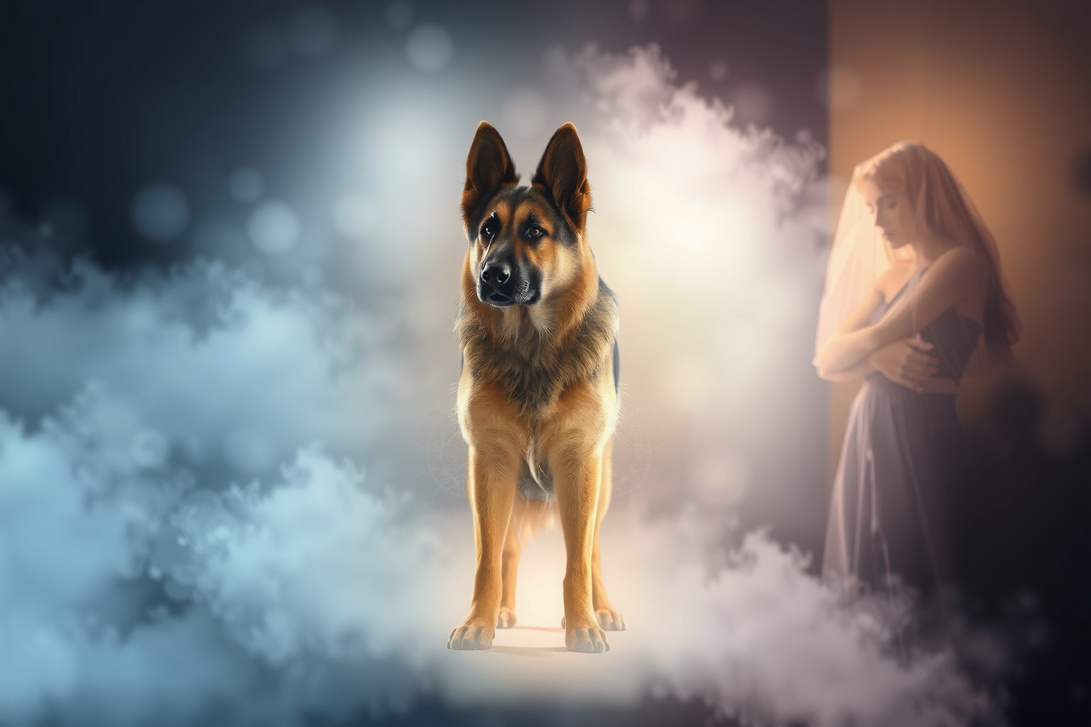 Sognare un pastore tedesco simboleggia protezione e fedeltà incrollabile.