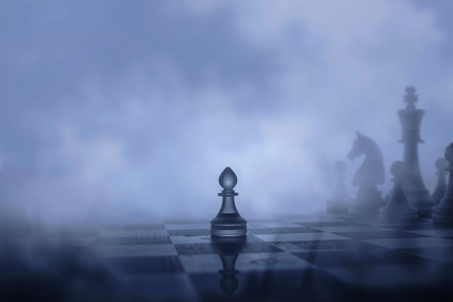 Sognare un pedone in partita persa simboleggia sconfitta e impotenza.