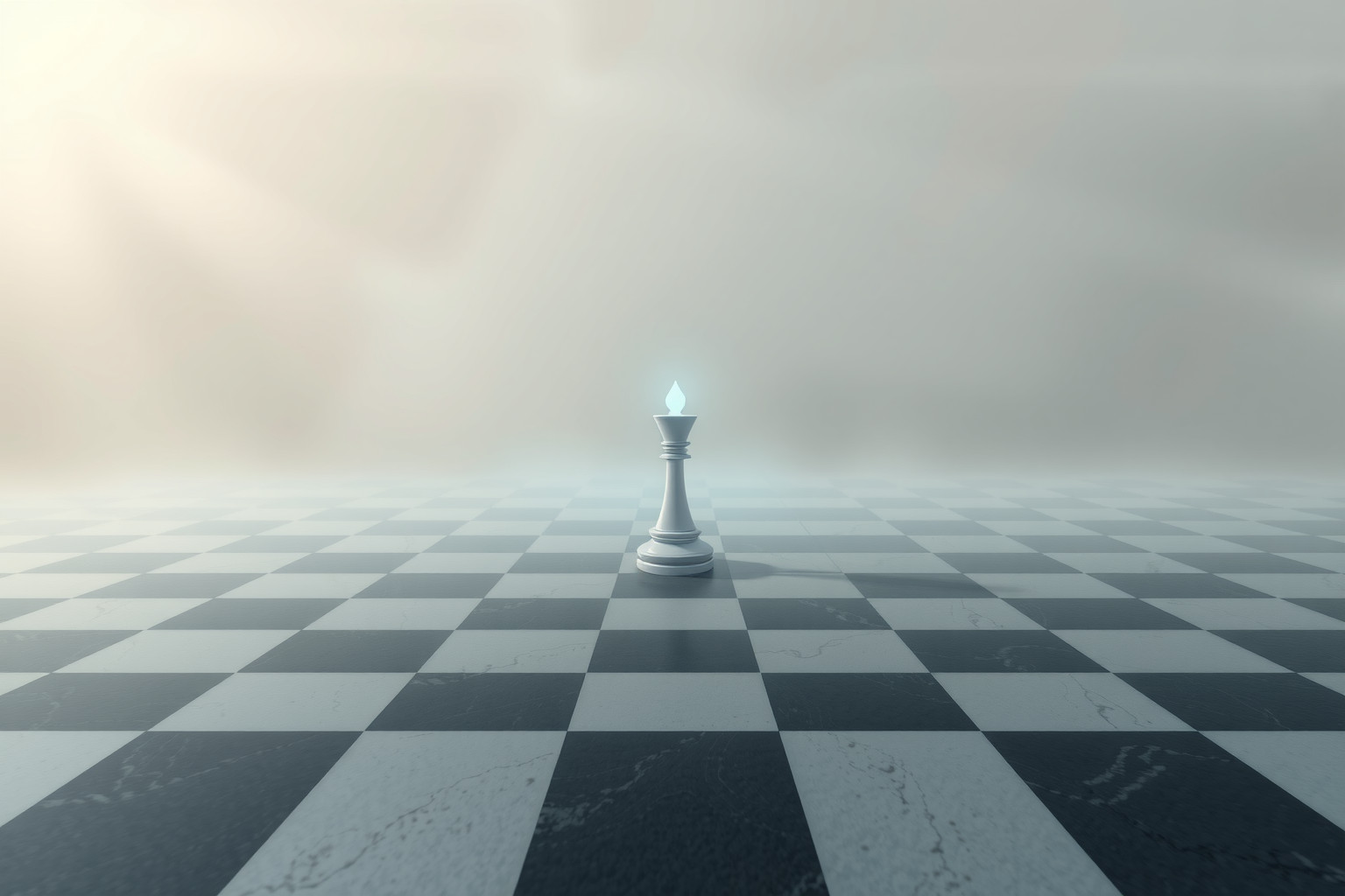 Sognare un pedone solo su scacchiera indica solitudine interiore.