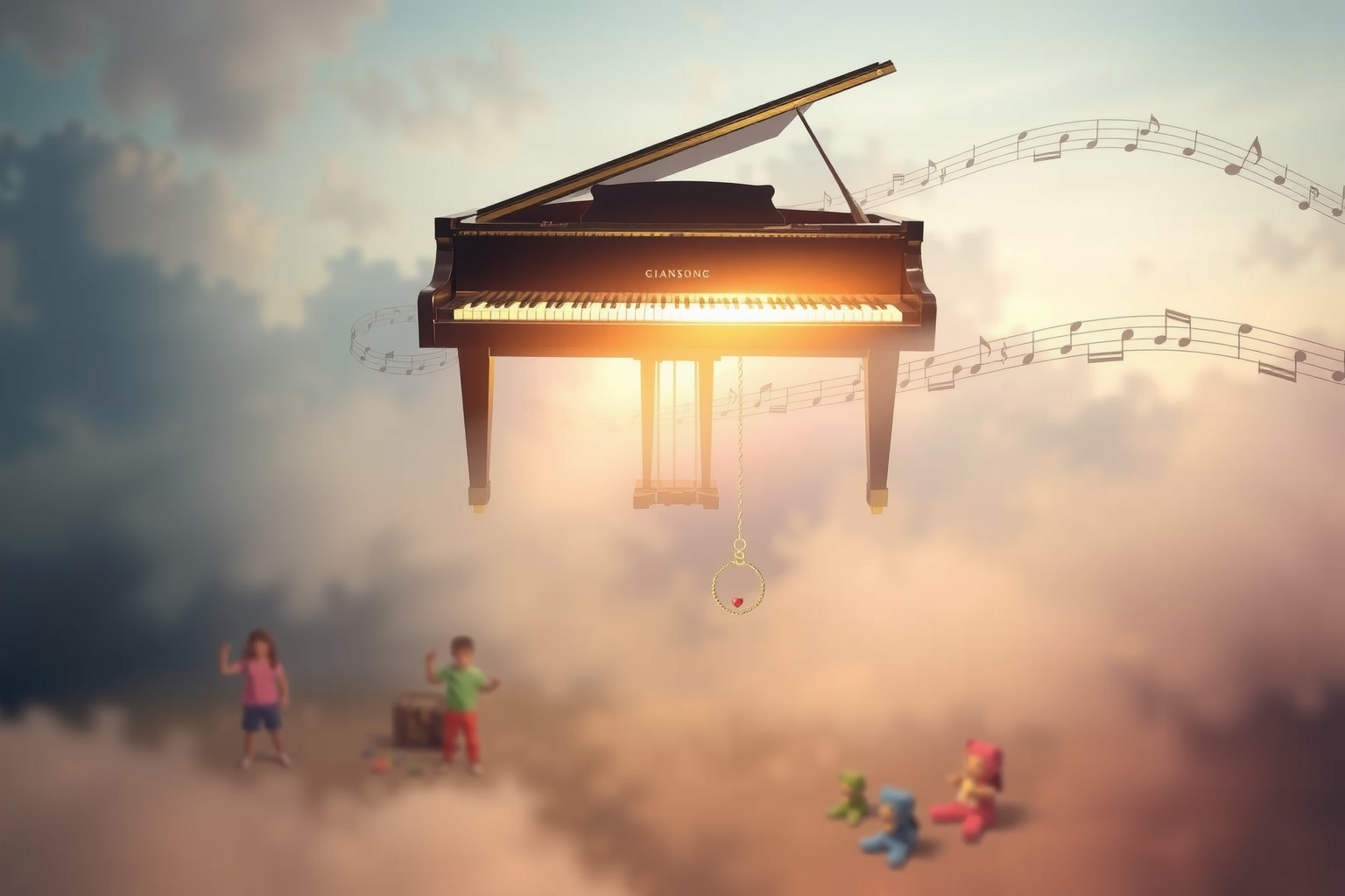 Sognare un pianoforte evoca nostalgici ricordi d’infanzia musicali.