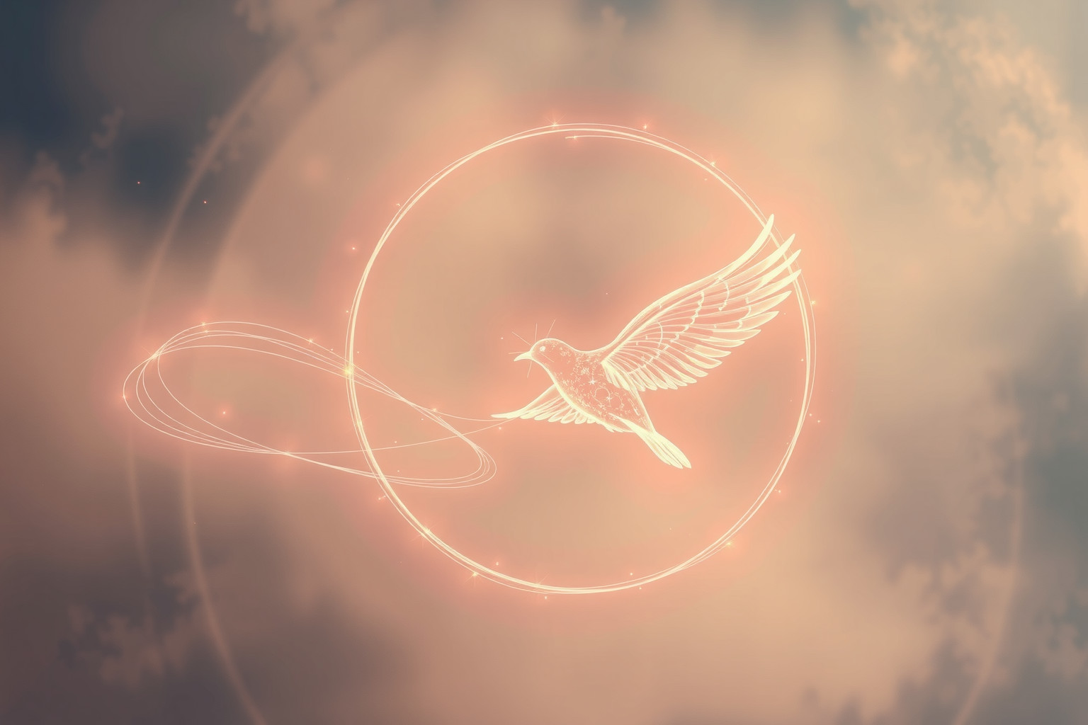 Sognare piccione viaggiatore che vola in cerchio simboleggia confusione emotiva.