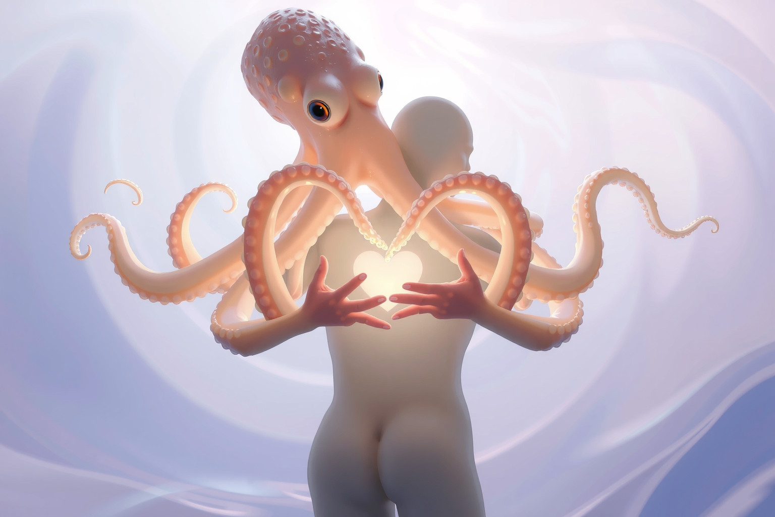 Sognare un polipo amico simboleggia fiducia e legami profondi.