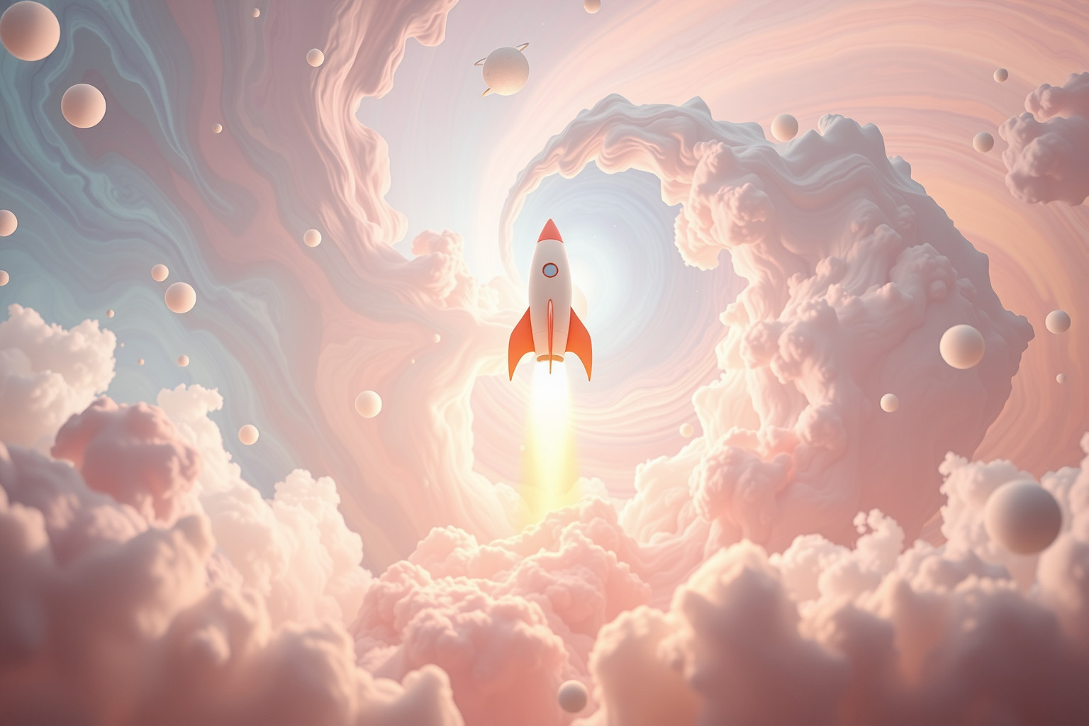 Sognare un razzo colorato simboleggia energia e nuovi inizi.