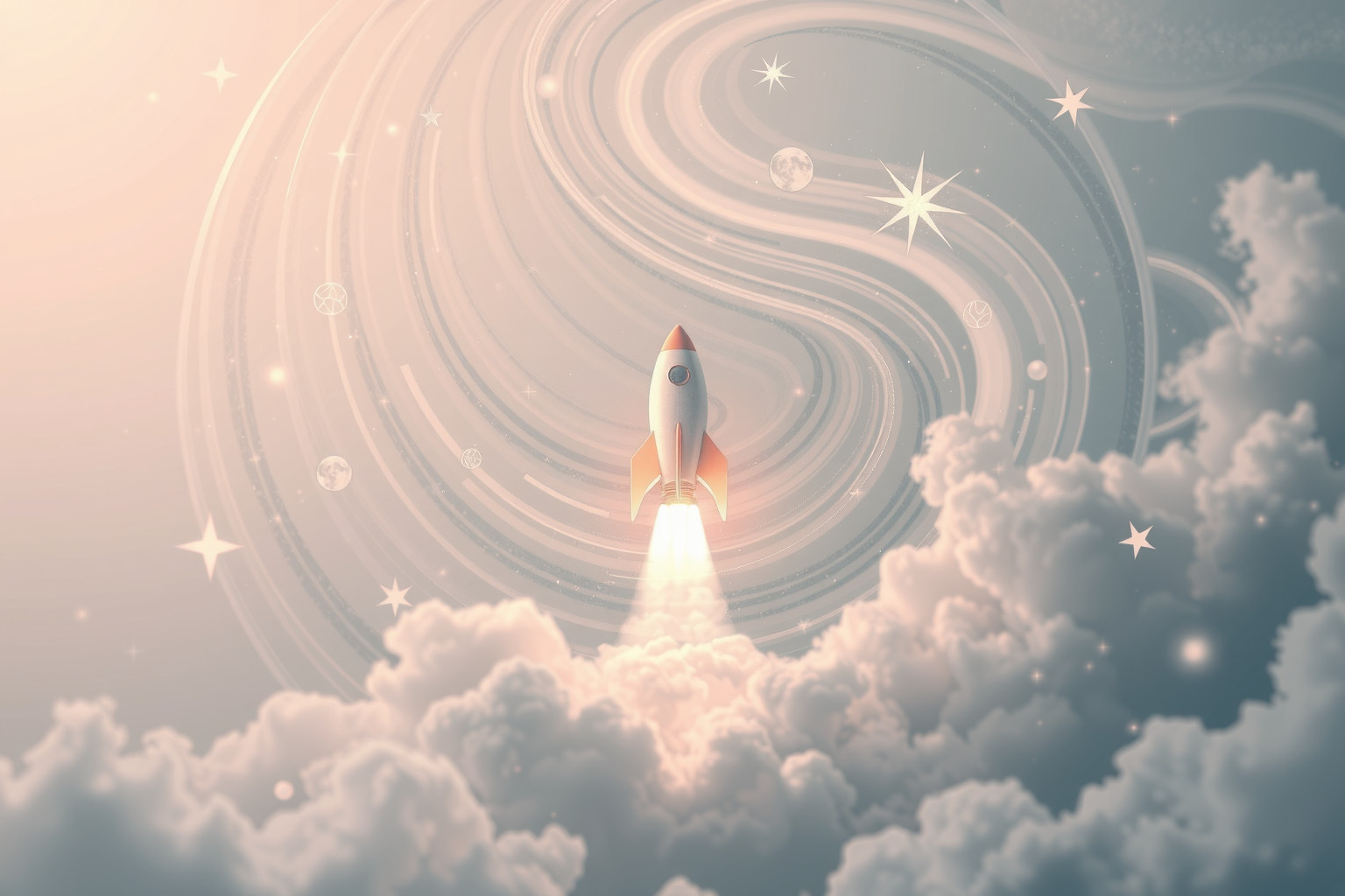 Sognare un razzo ricorrente simboleggia aspirazioni elevate e cambiamenti imminenti.