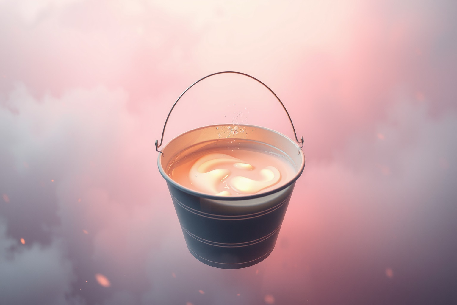 Sognare latte acido in secchio presagisce delusioni emotive imminenti.