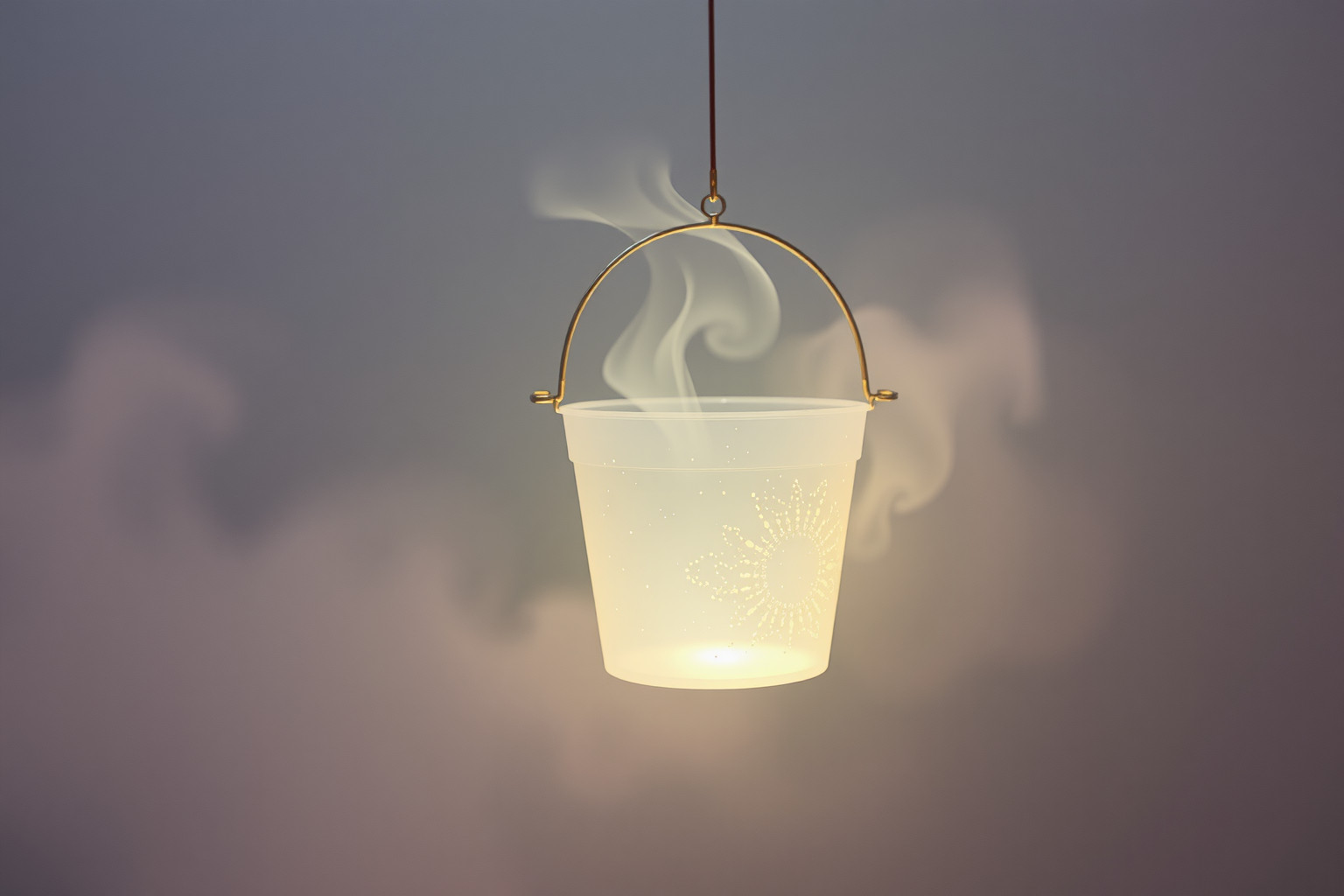 Sognare un secchio vuoto indica insoddisfazione o desiderio non colmato.