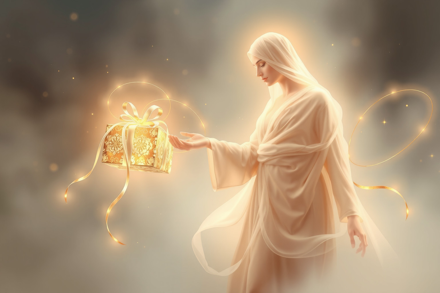 Sognare un servitore che offre un regalo simboleggia opportunità inattese.