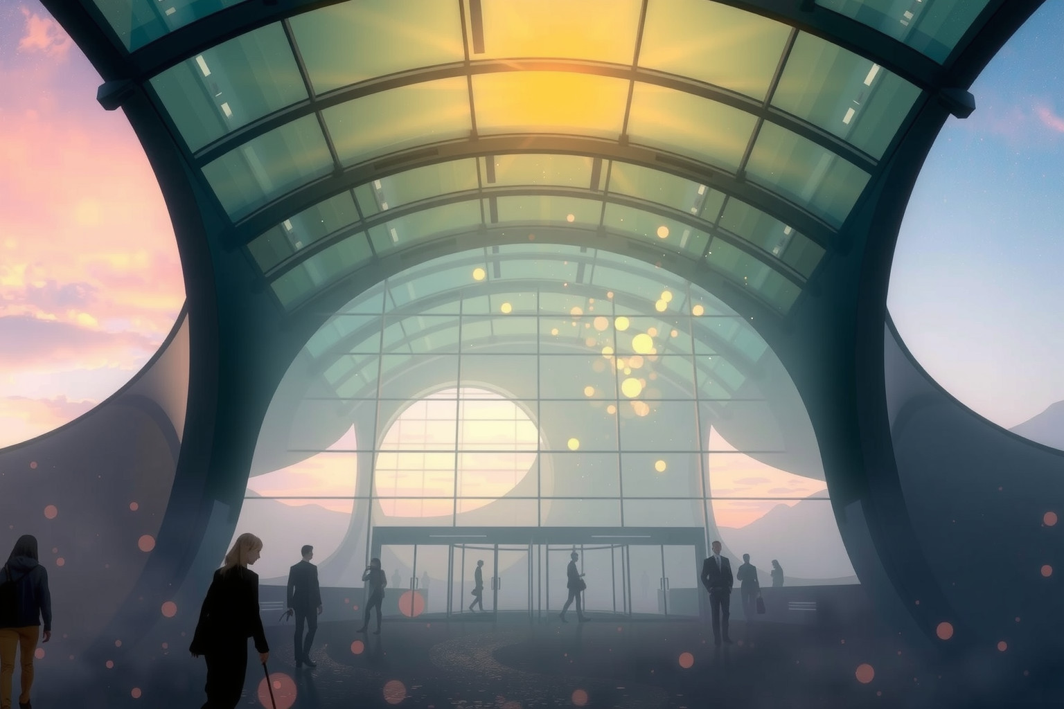 Sognare un tetto di vetro in edificio pubblico simboleggia trasparenza sociale.