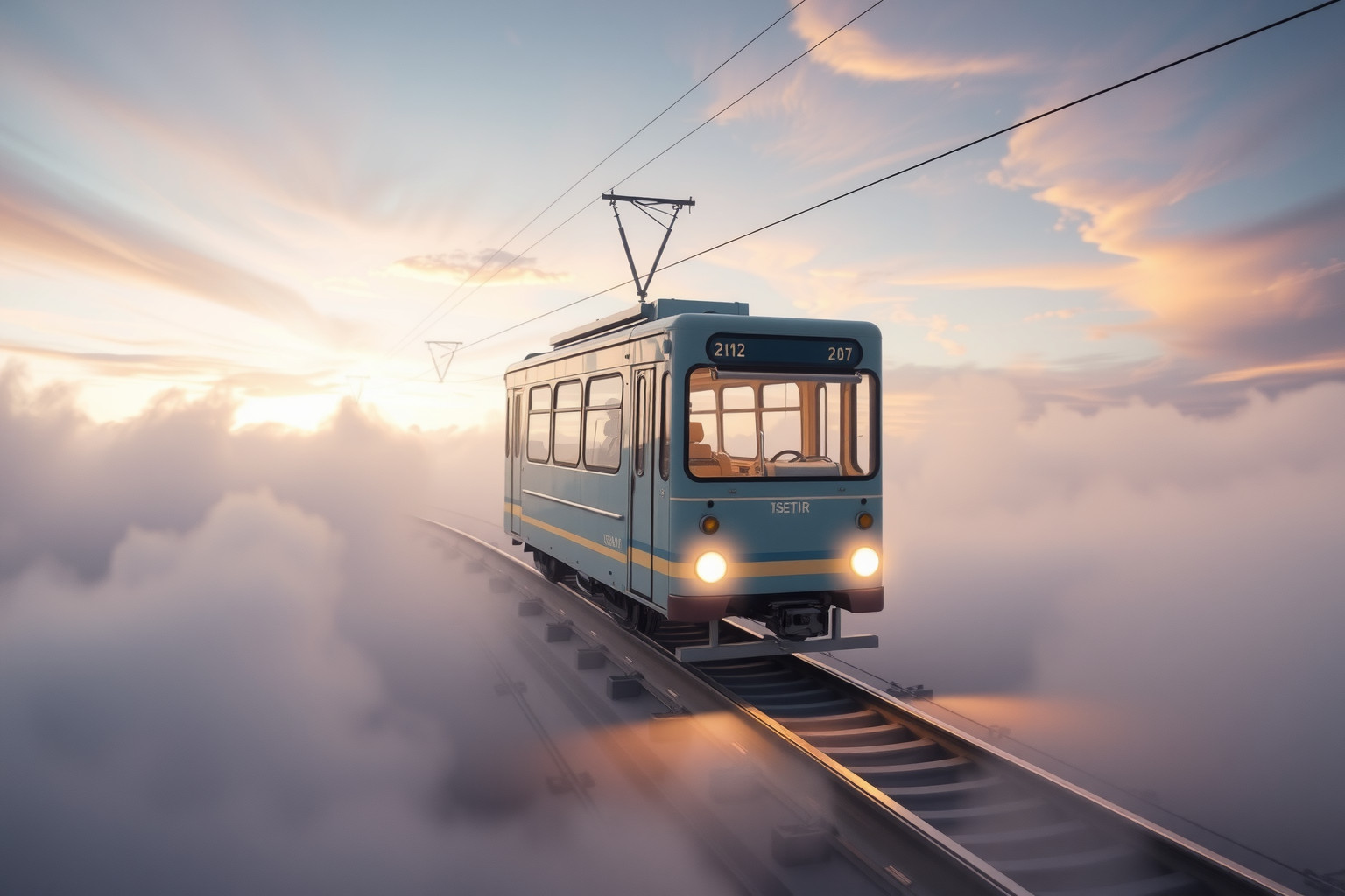 Sognare un tramvai fermo indica ostacoli inaspettati nel percorso vitale.