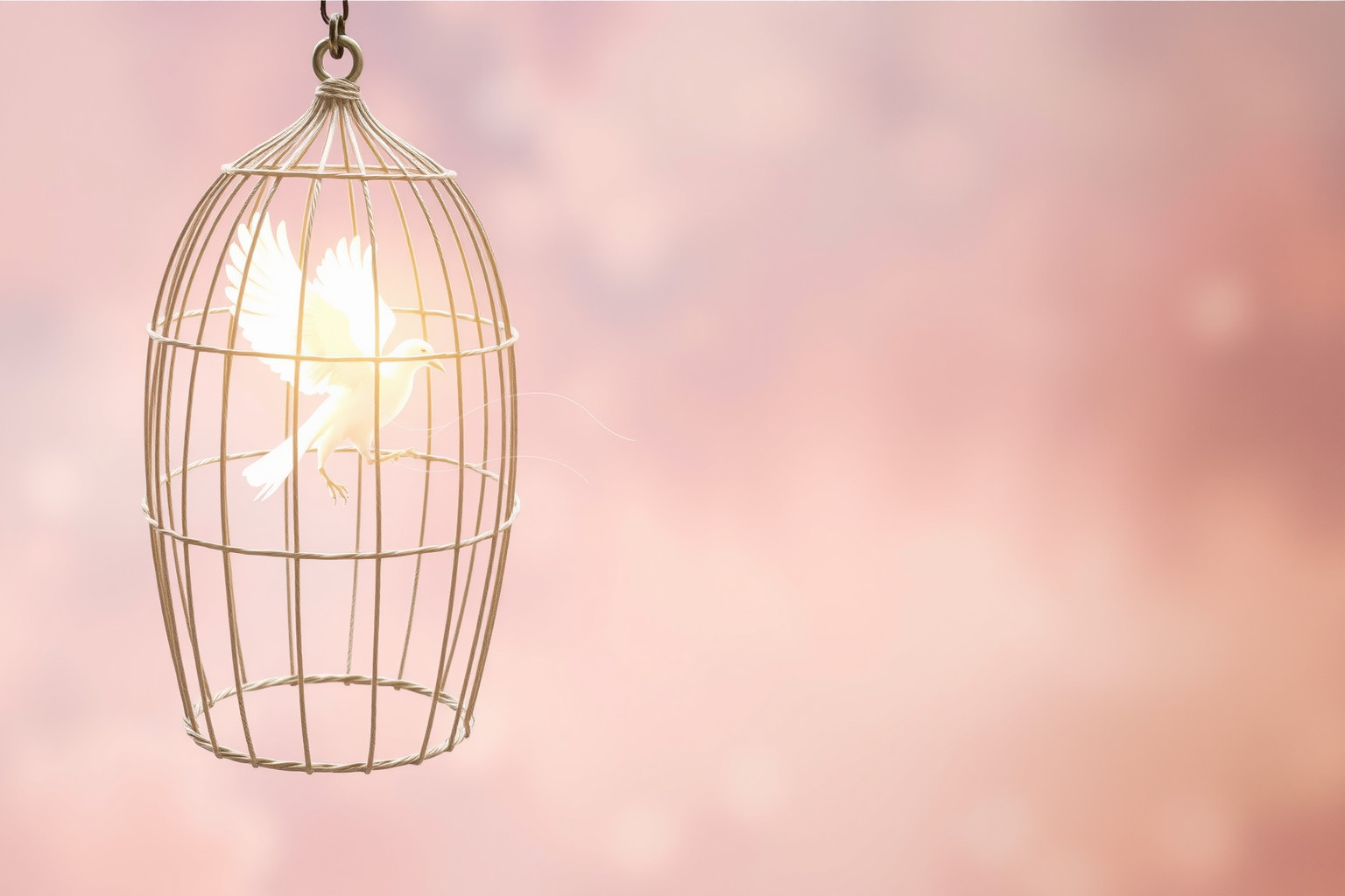 Sognare un uccello libero simboleggia la ricerca di autonomia personale.