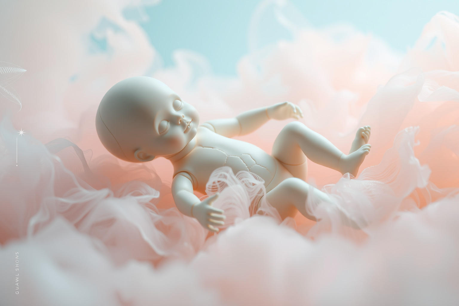 Sognare una bambola di porcellana simboleggia fragilità emotiva nascosta.