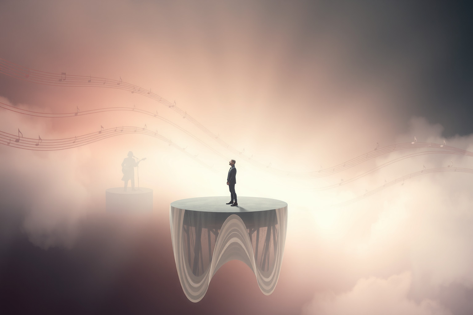 Sognare una banda con un solo musicista indica solitudine creativa e forza interiore.