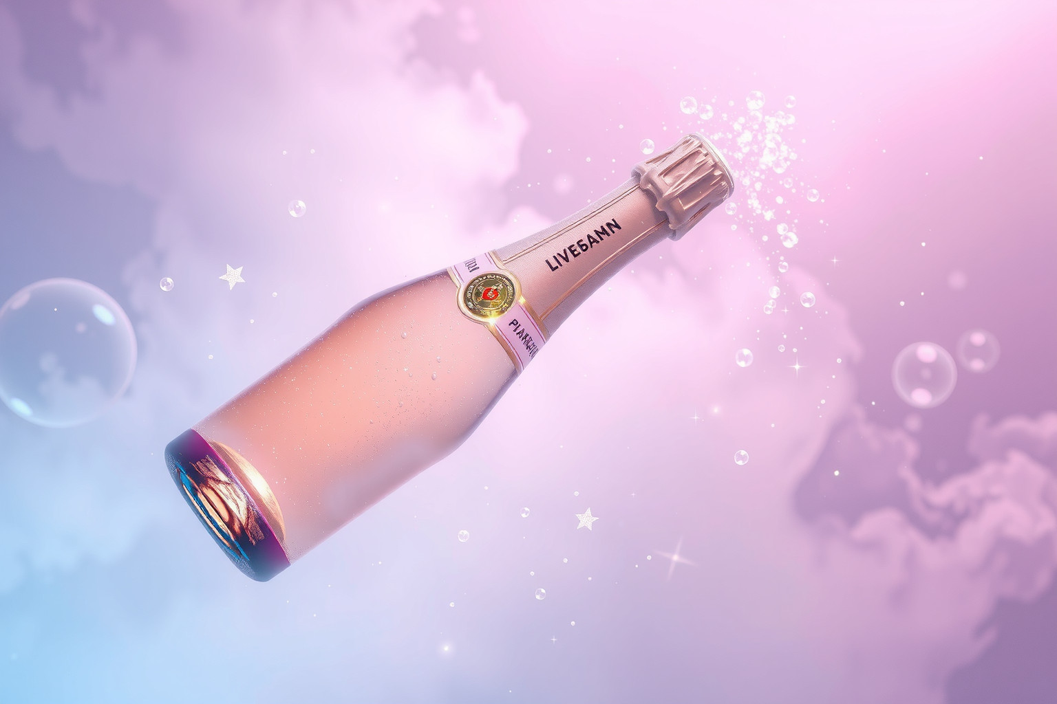 Sognare bottiglia champagne simboleggia gioia e successo imminente.