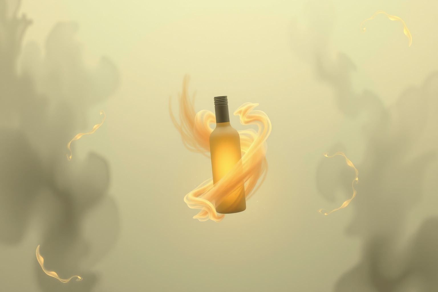 Sognare una bottiglia opaca indica misteri e emozioni nascoste.