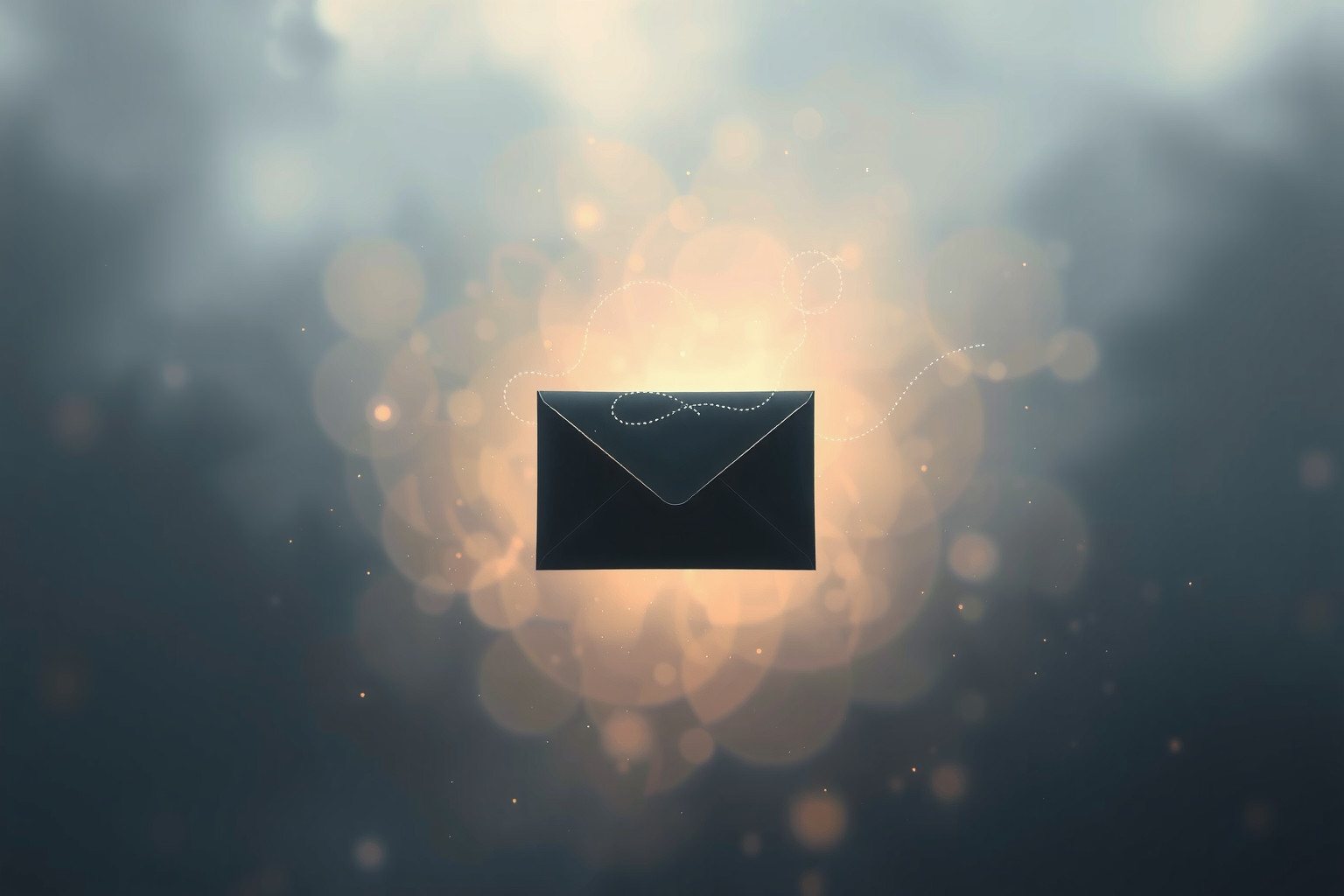 Sognare una busta nera indica misteri o comunicazioni oscure imminenti.