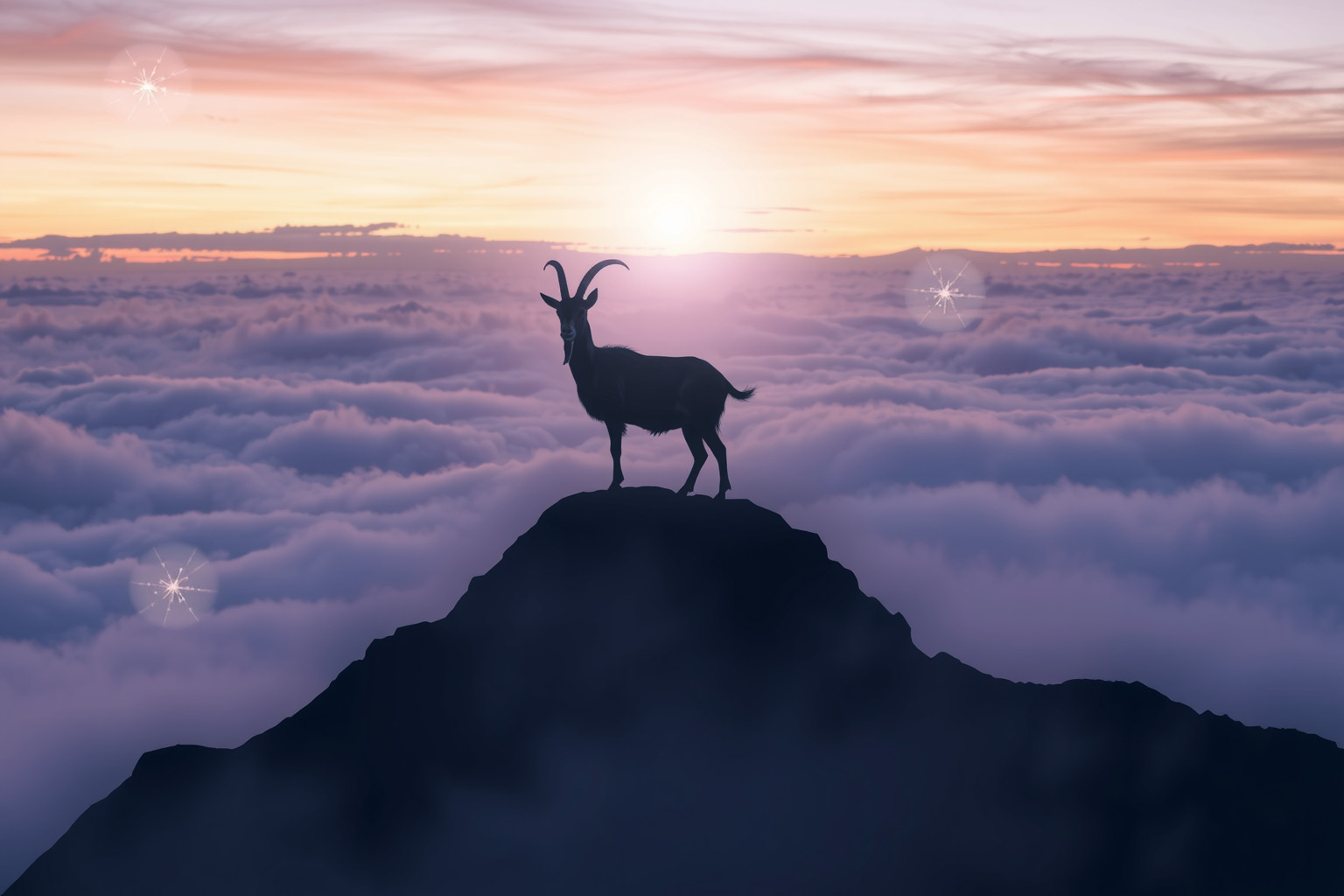 Sognare una capra selvatica indica sfide e libertà interiore.