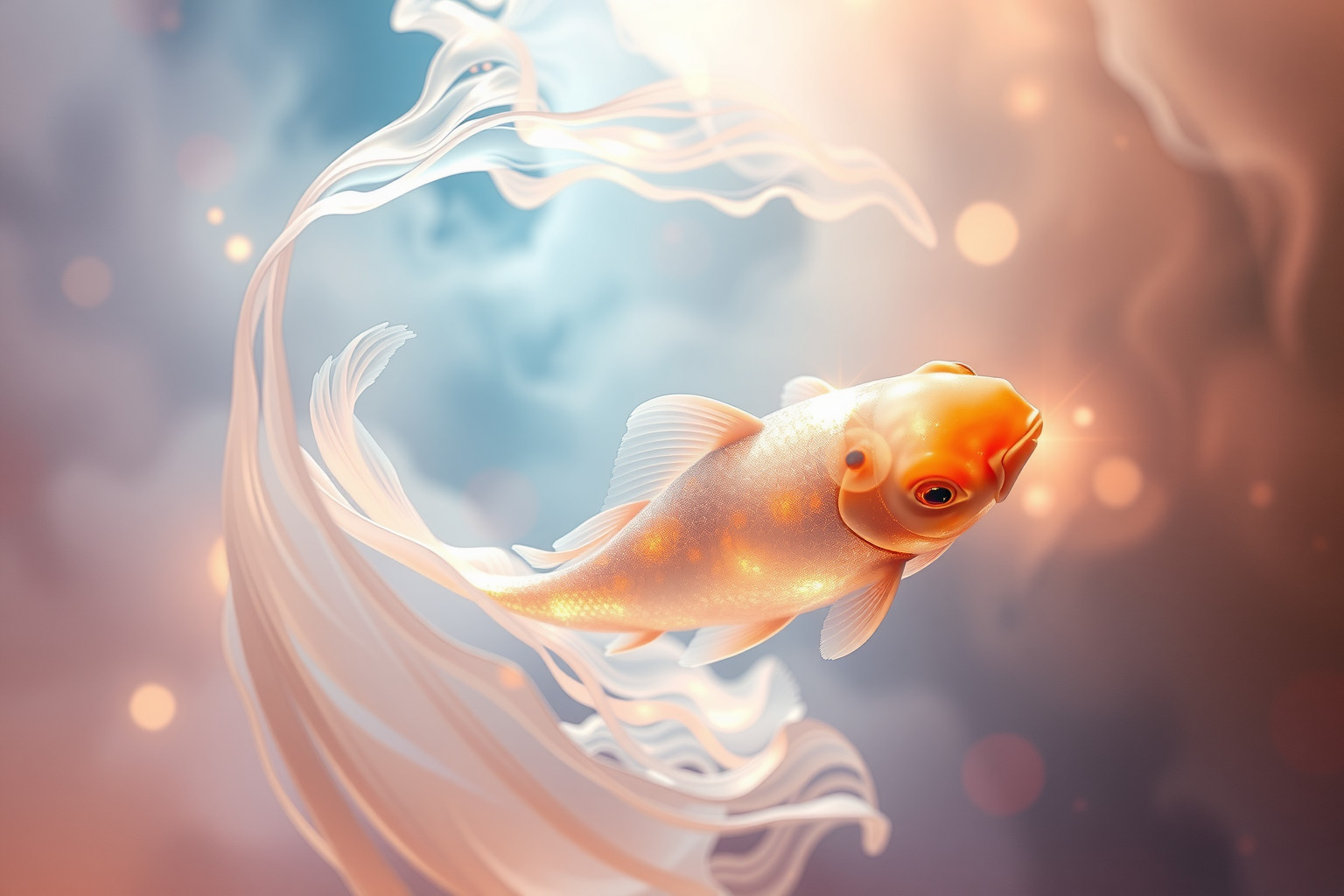 Sognare una carpa ricorrente simboleggia trasformazione e determinazione interiore.