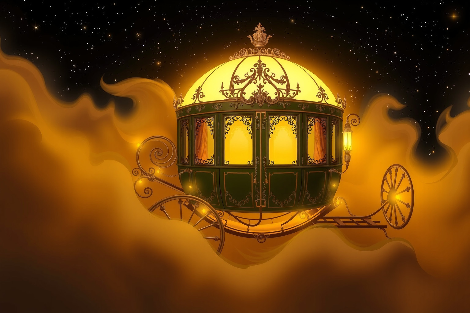 Sognare carrozza ristorante notturna simboleggia eleganza e nuove opportunità.
