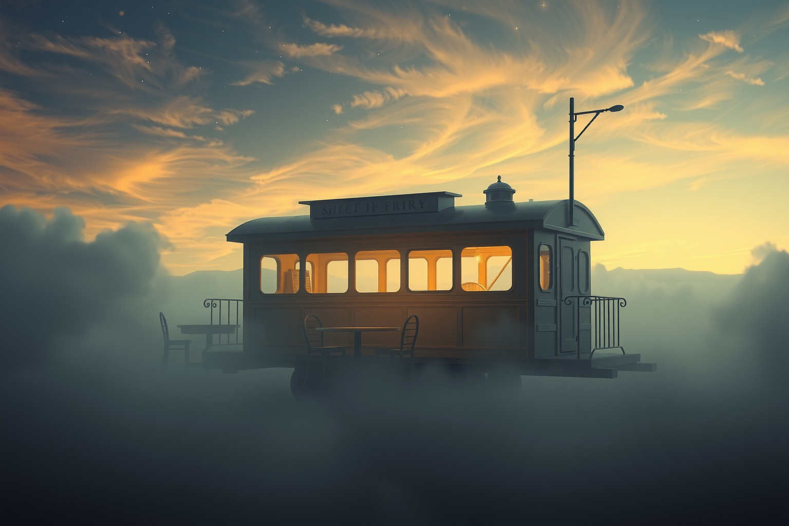 Sognare una carrozza ristorante vuota simboleggia solitudine e attesa.