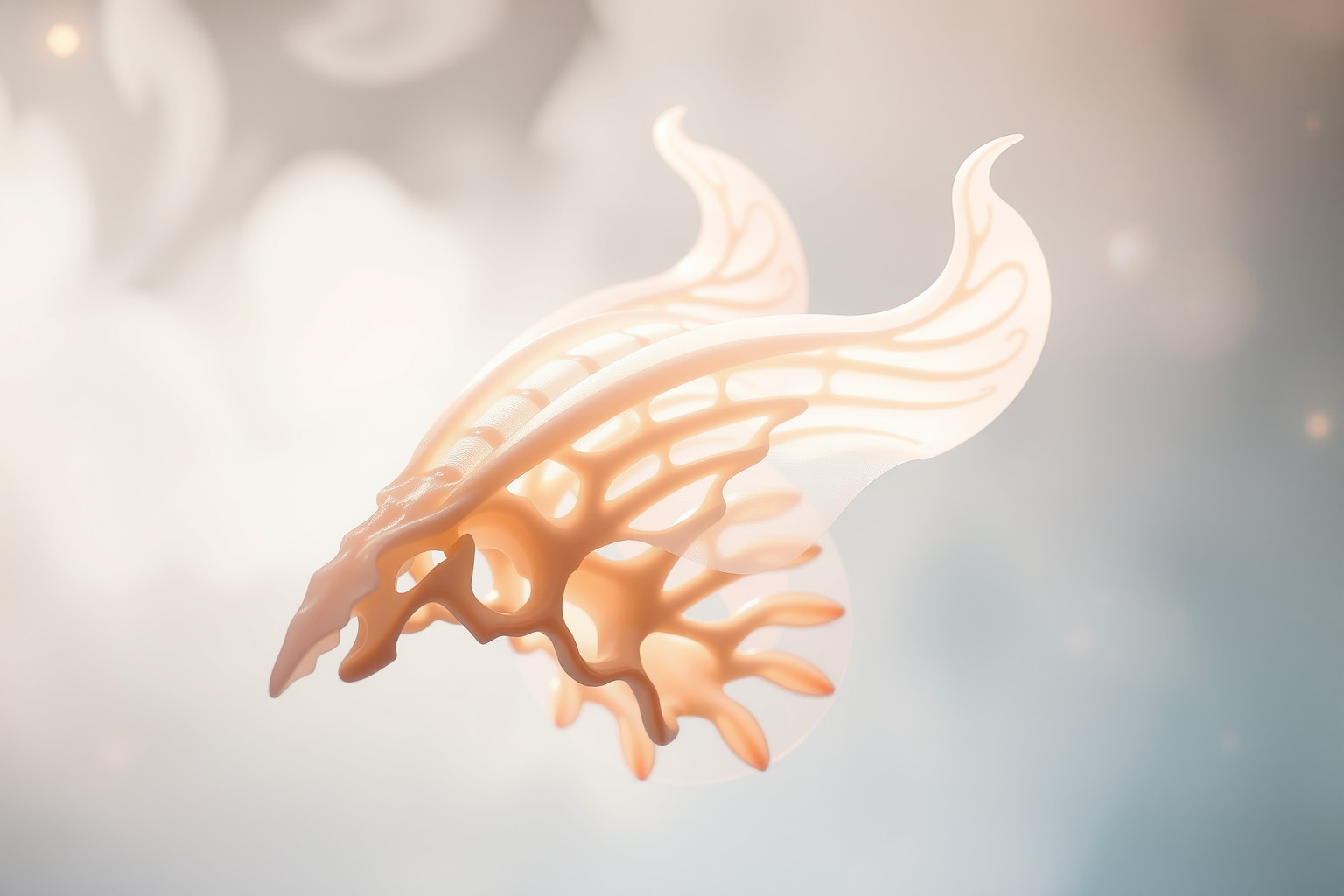 Sognare cartilagine che si trasforma simboleggia cambiamenti interiori profondi.