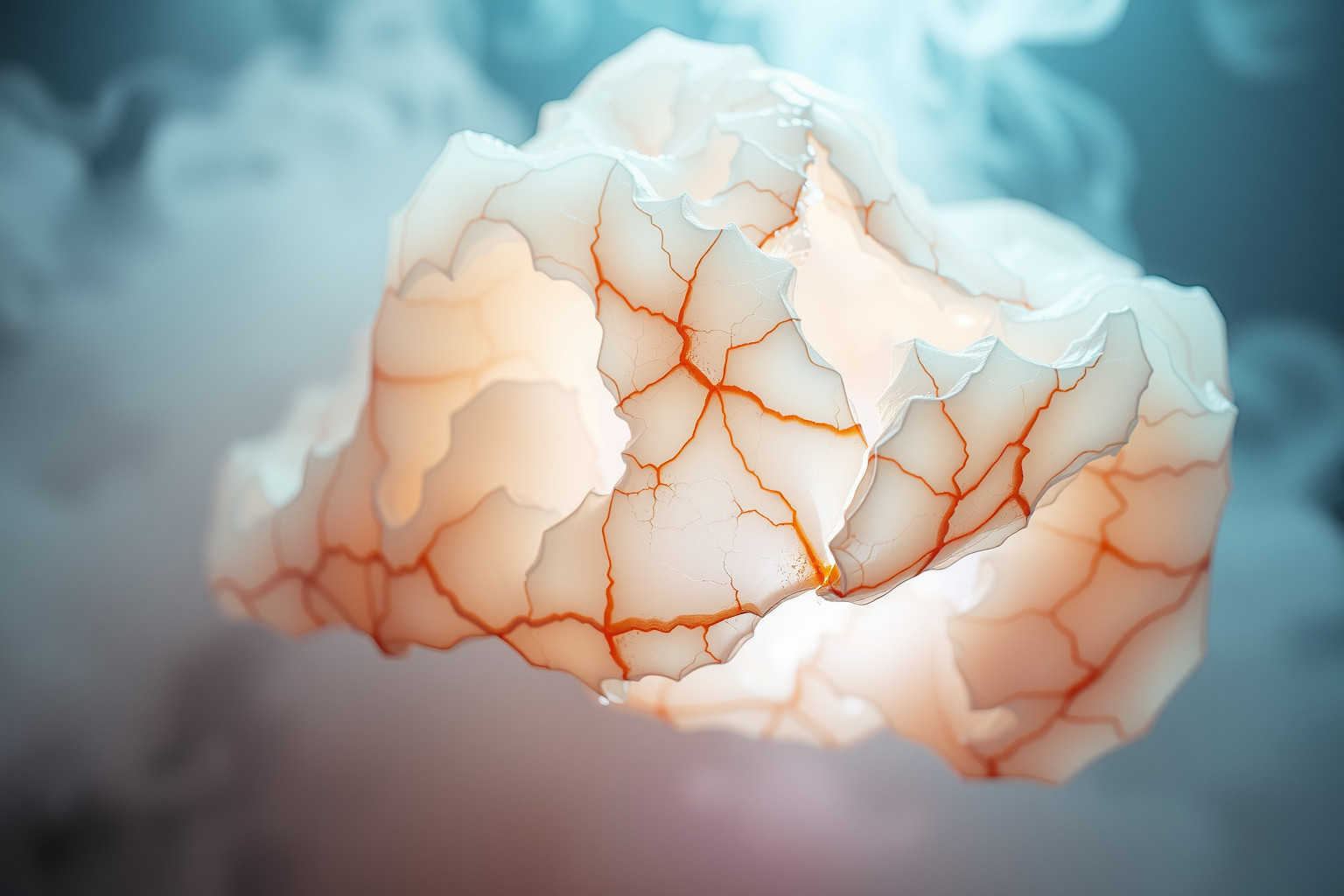 Sognare cartilagine rotta indica fragilità emotiva e vulnerabilità interna.