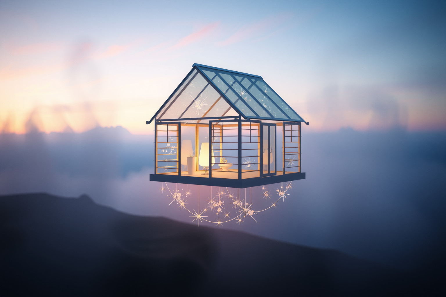 Sognare una casa di vetro ricorrente rivela vulnerabilità e trasparenza interiore.