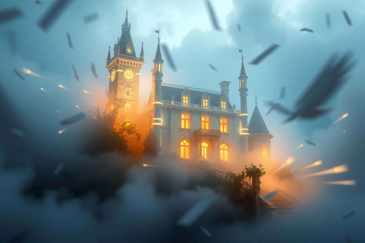 Sognare una casa padronale in restauro simboleggia rinascita personale.