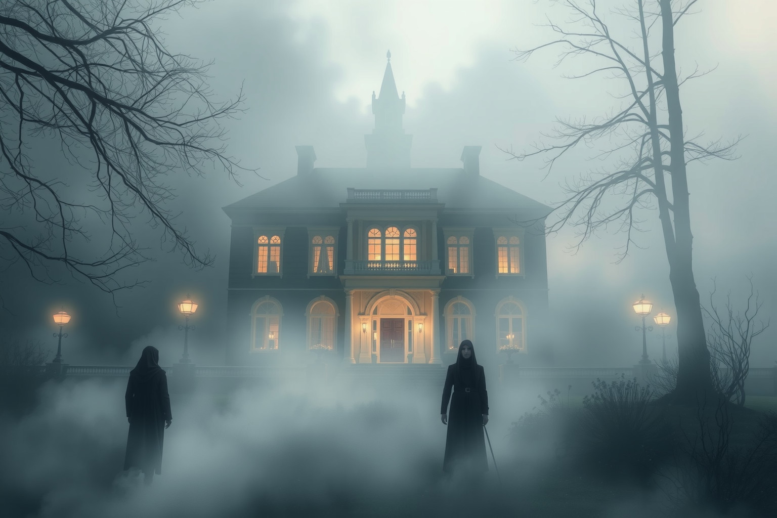 Sognare una casa padronale infestata simboleggia paure nascoste e conflitti interiori.