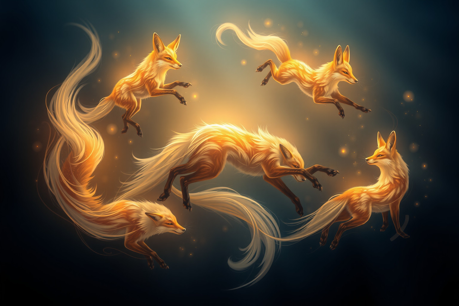 Sognare code di volpe simboleggia astuzia e competizione intensa.