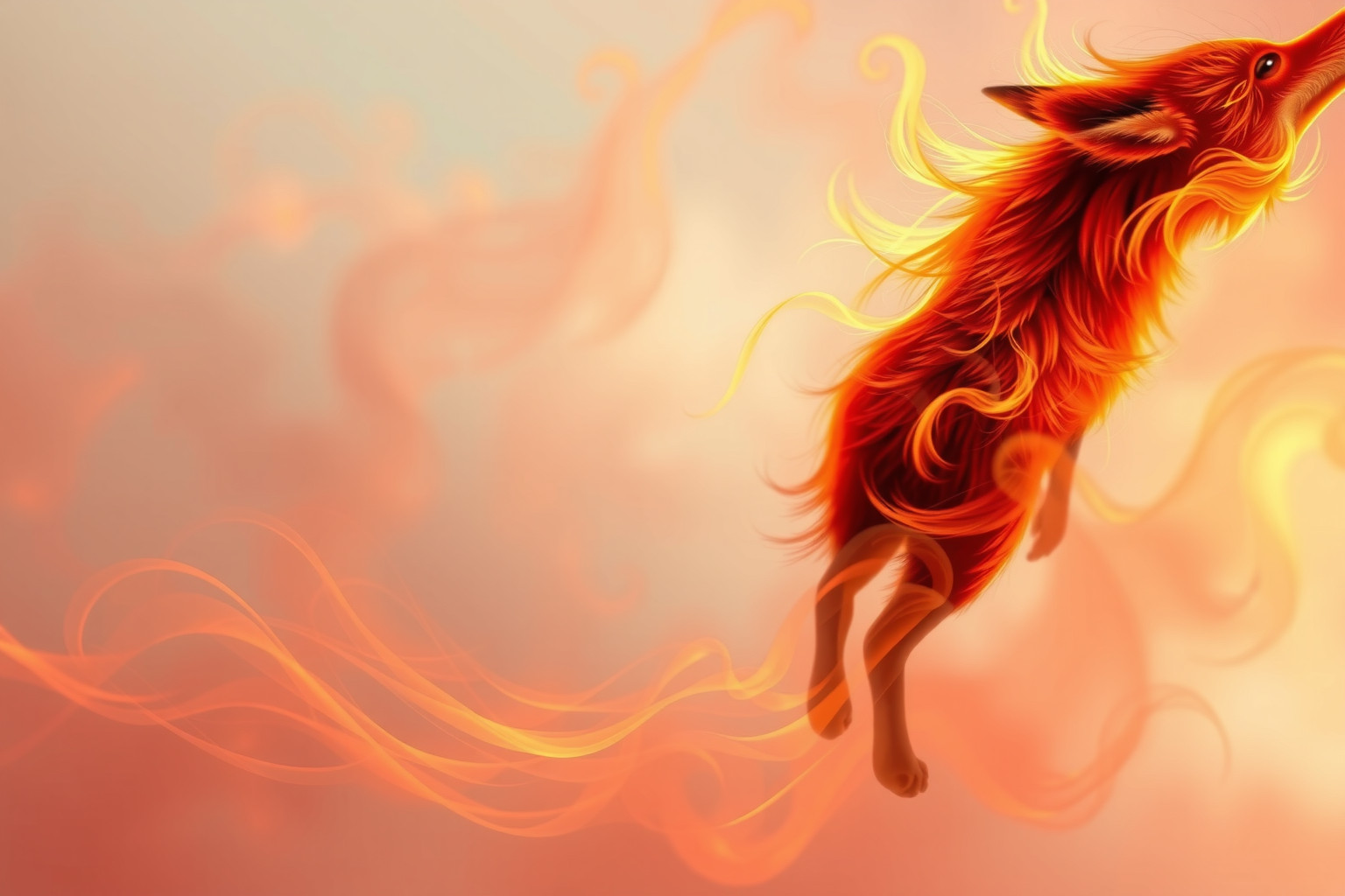 Sognare la coda di volpe rossa simboleggia passione e energia vitale.