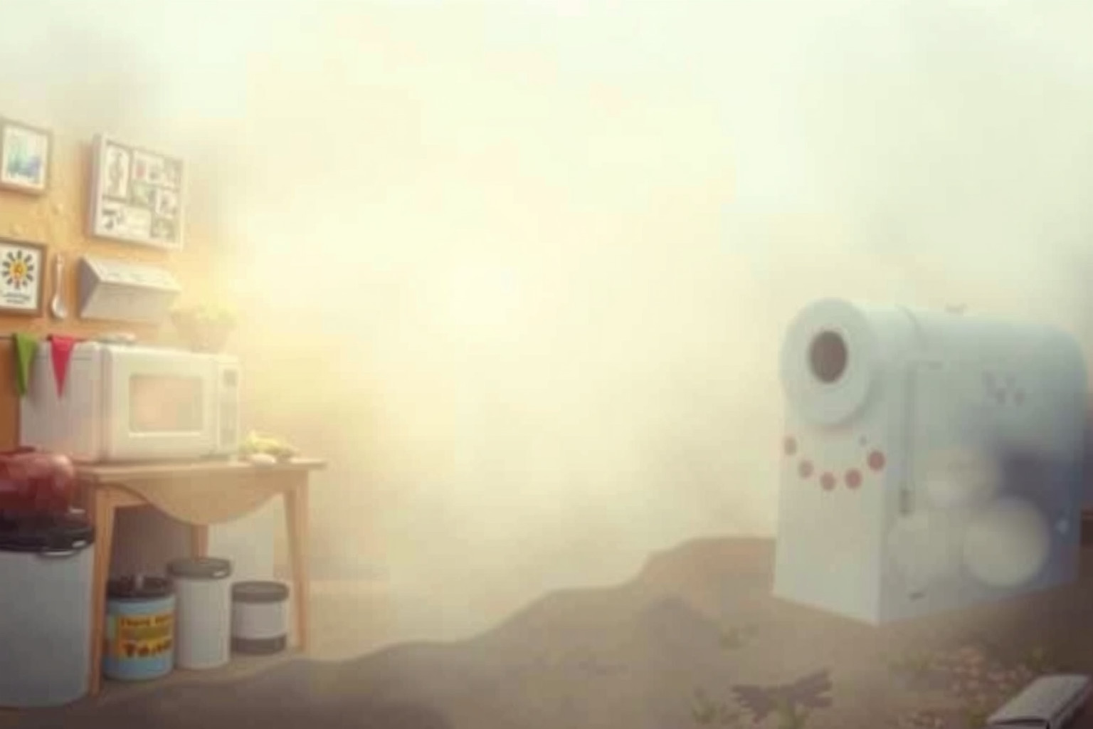 Sognare una cucina da campo può riflettere insicurezze interiori nascoste.