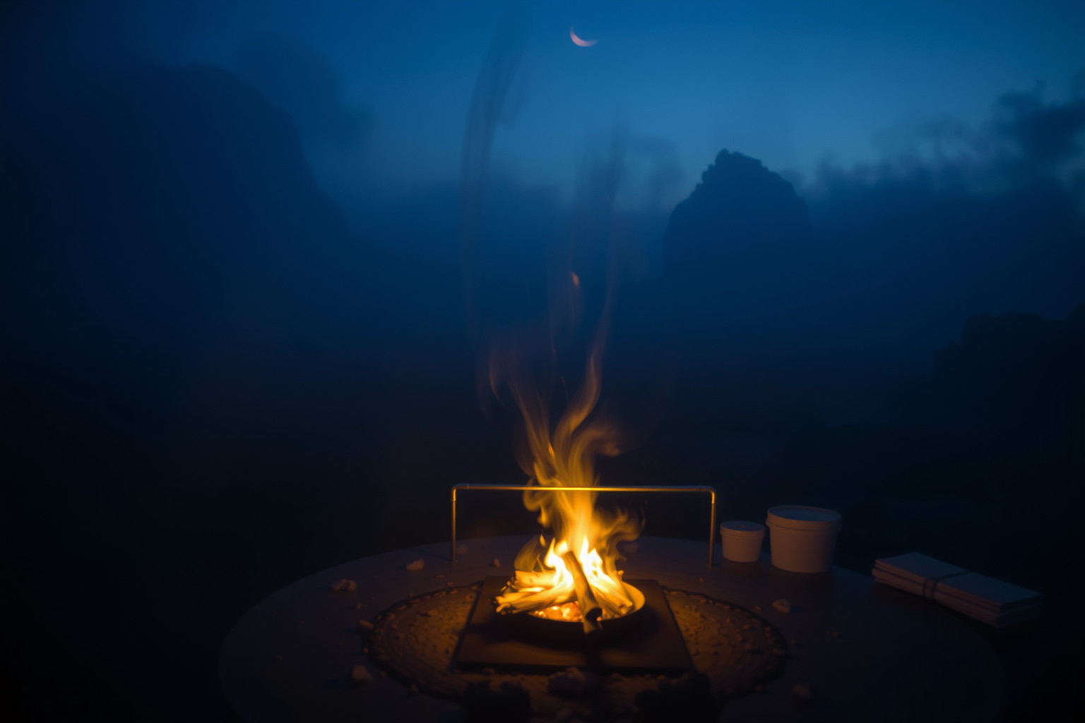 Sognare cucina da campo vuota indica insoddisfazione e mancanza di risorse.