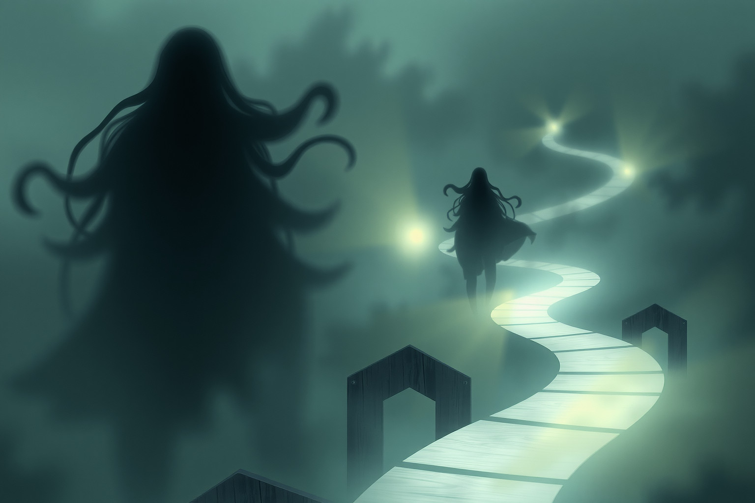 Sognare una deviazione ansiosa riflette paura di scelte impreviste.