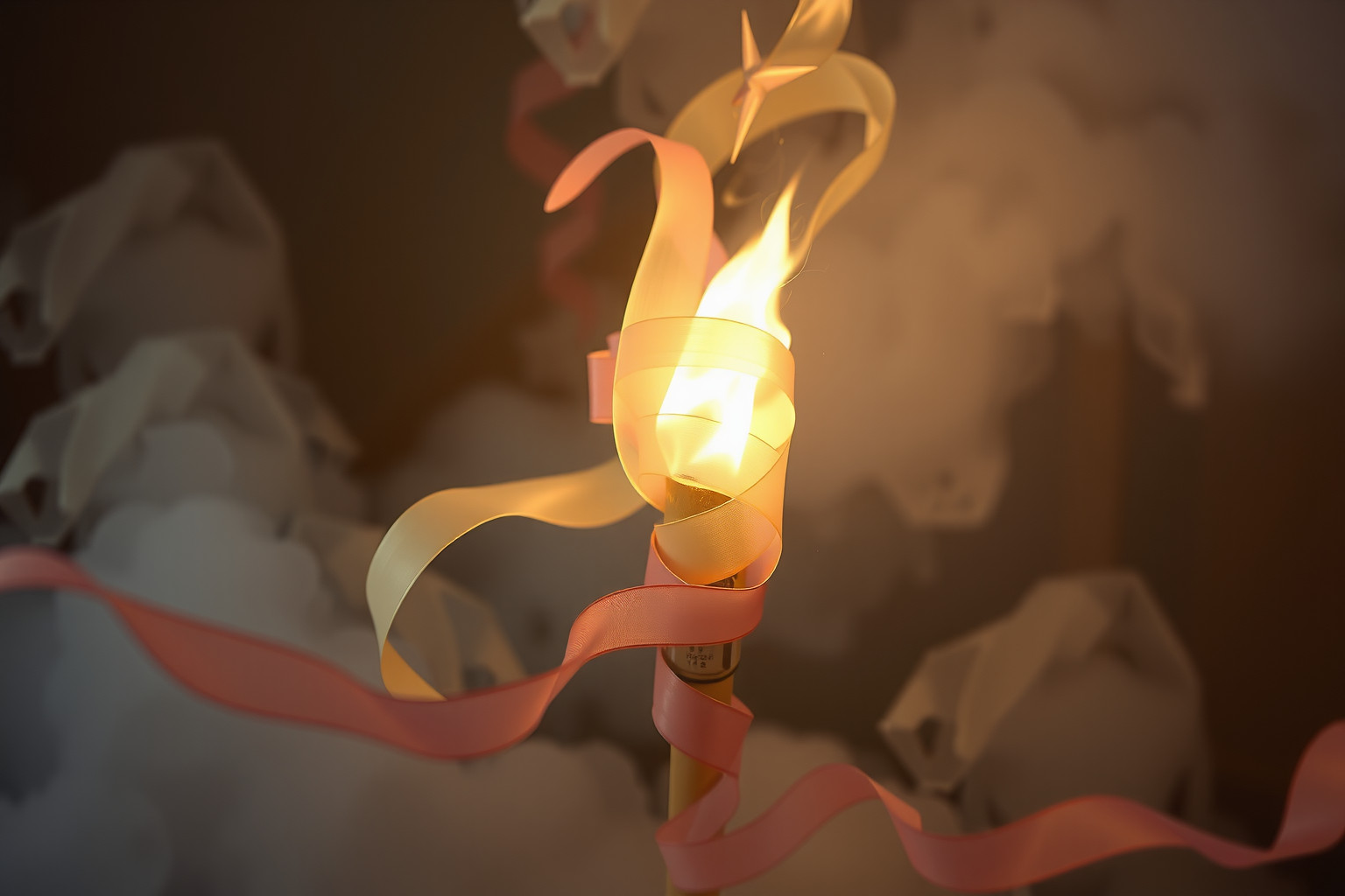 Sognare una fiaccola di pece richiama ricordi d'infanzia vividi.