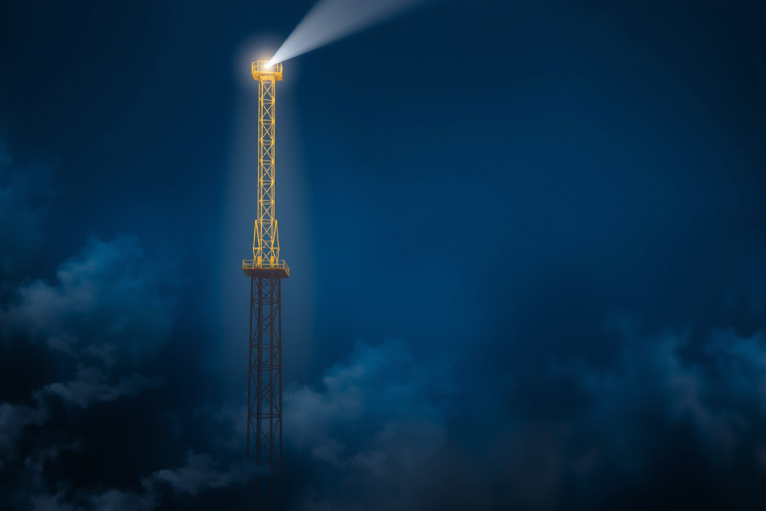 Sognare una gru di notte simboleggia mistero e cambiamenti interiori.