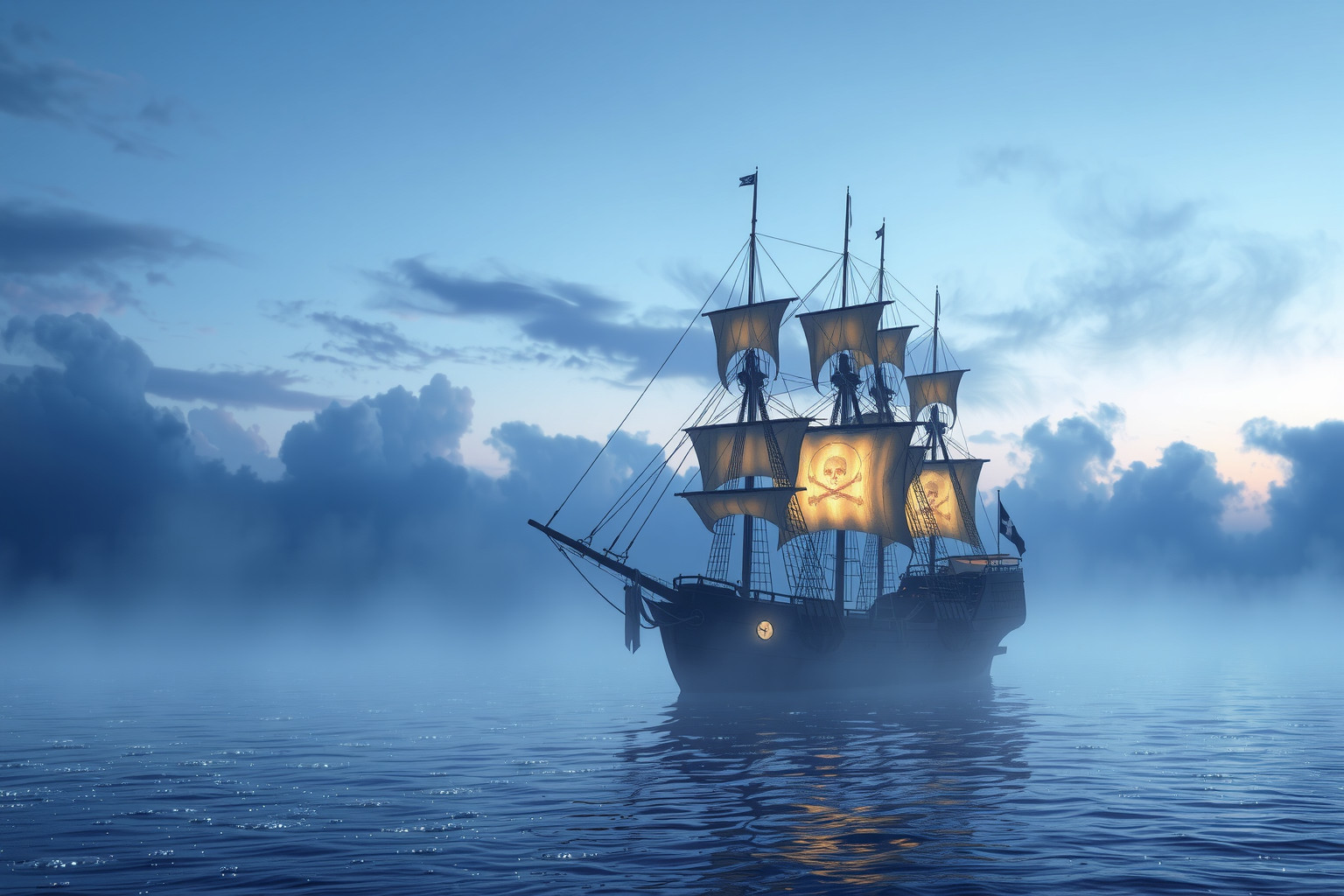 Sognare una nave pirata in porto simboleggia nuove opportunità attraccate.