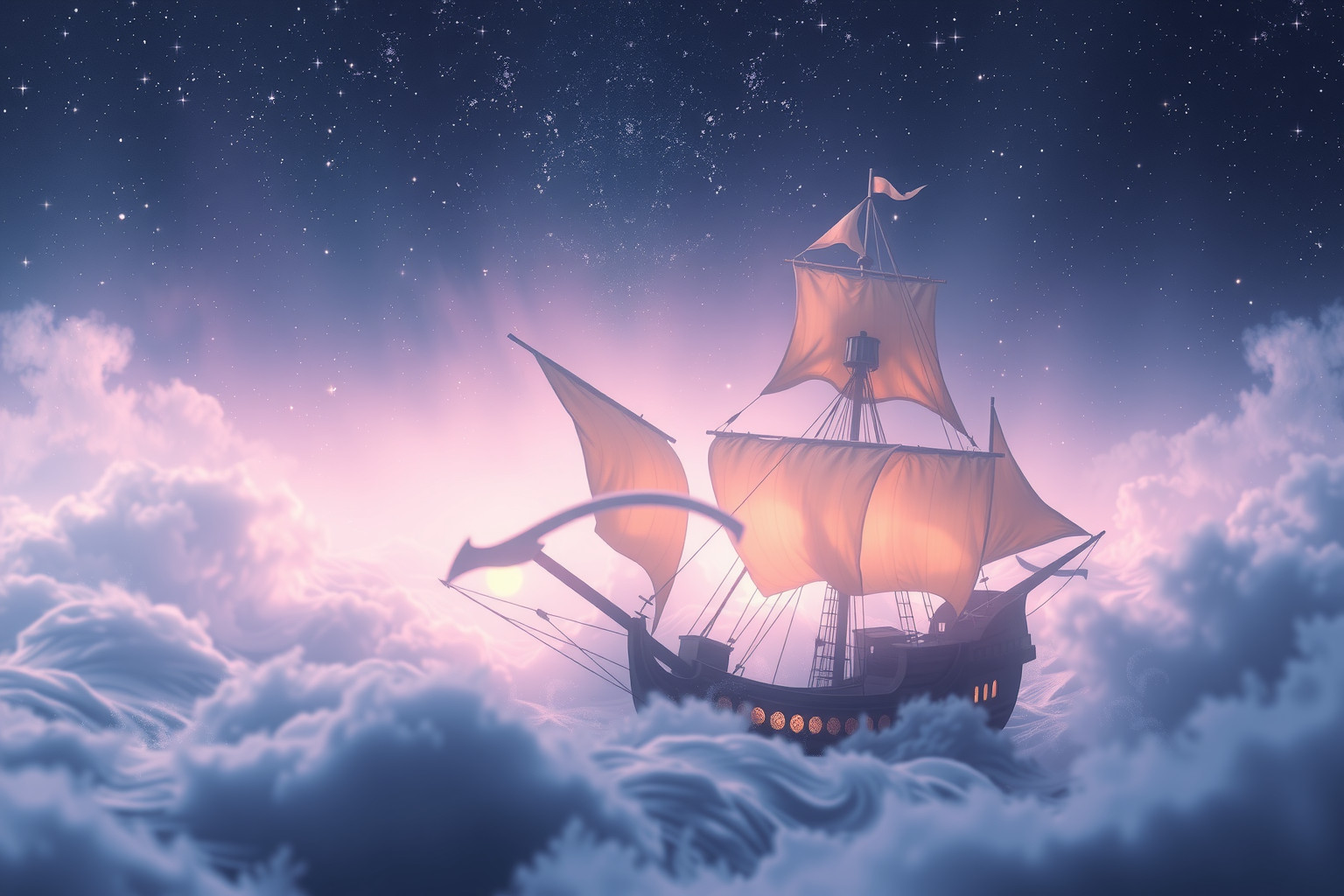 Sognare una nave pirata ricorrente indica sfide interiori persistenti.