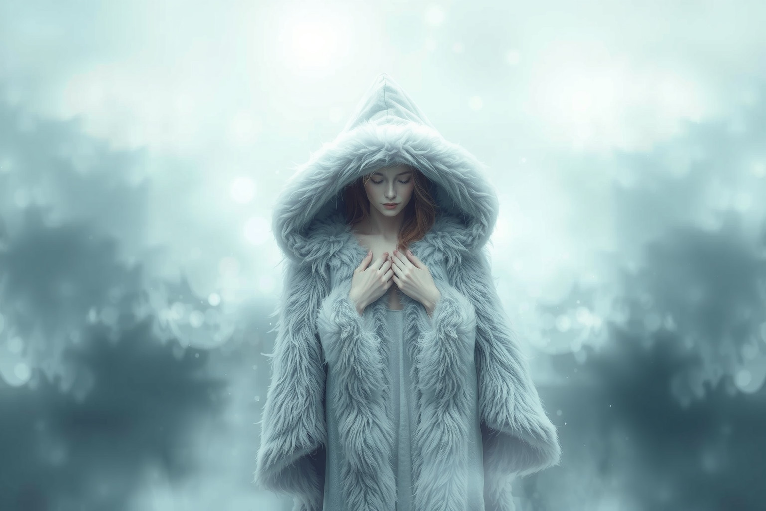 Sognare pelliccia troppo grande indica insicurezza e bisogno di protezione.