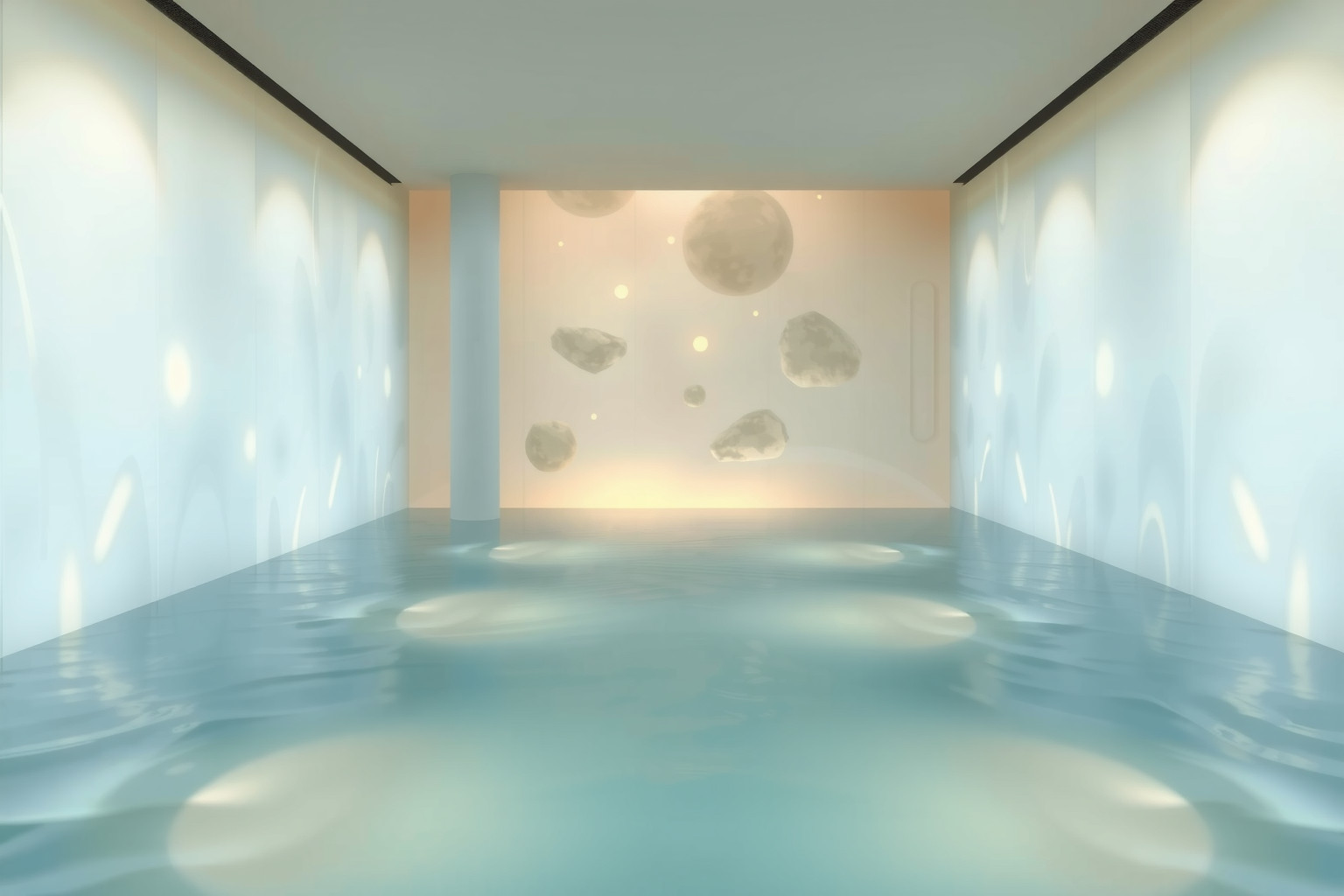 Sognare piscina al chiuso simboleggia sicurezza emotiva e riflessione interiore.