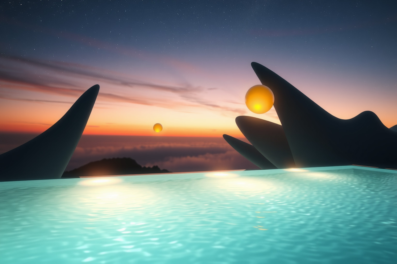 Sognare piscine di lusso riflette ambizioni di prestigio e successo sociale.