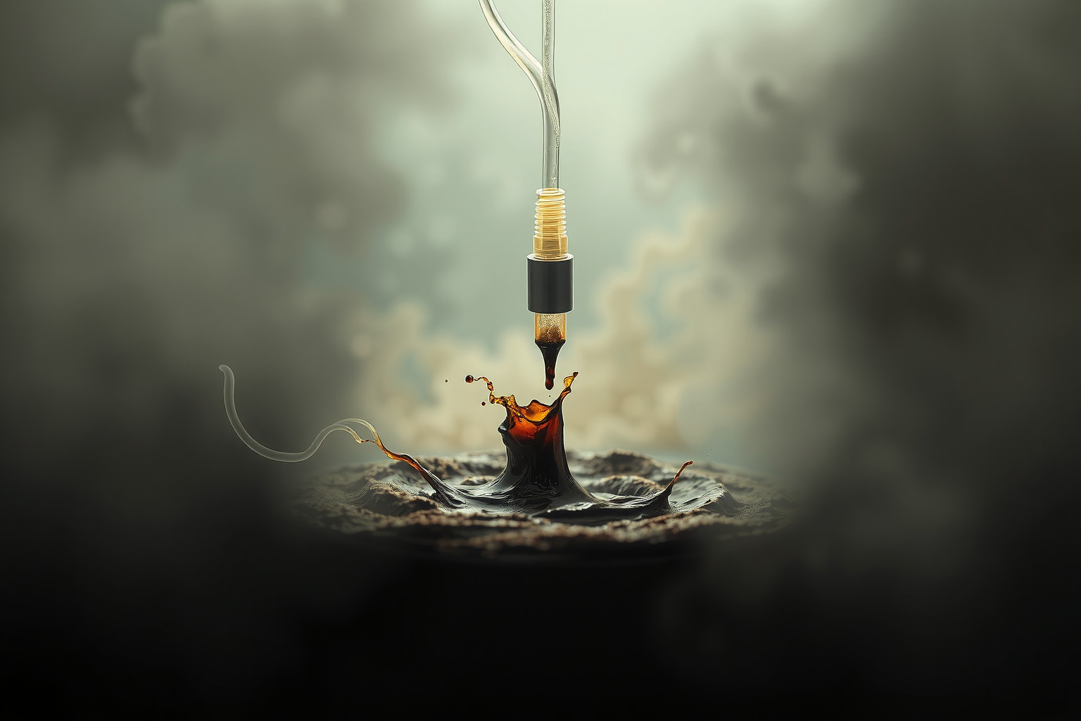 Sognare pompa con fango indica emozioni negative nascoste.