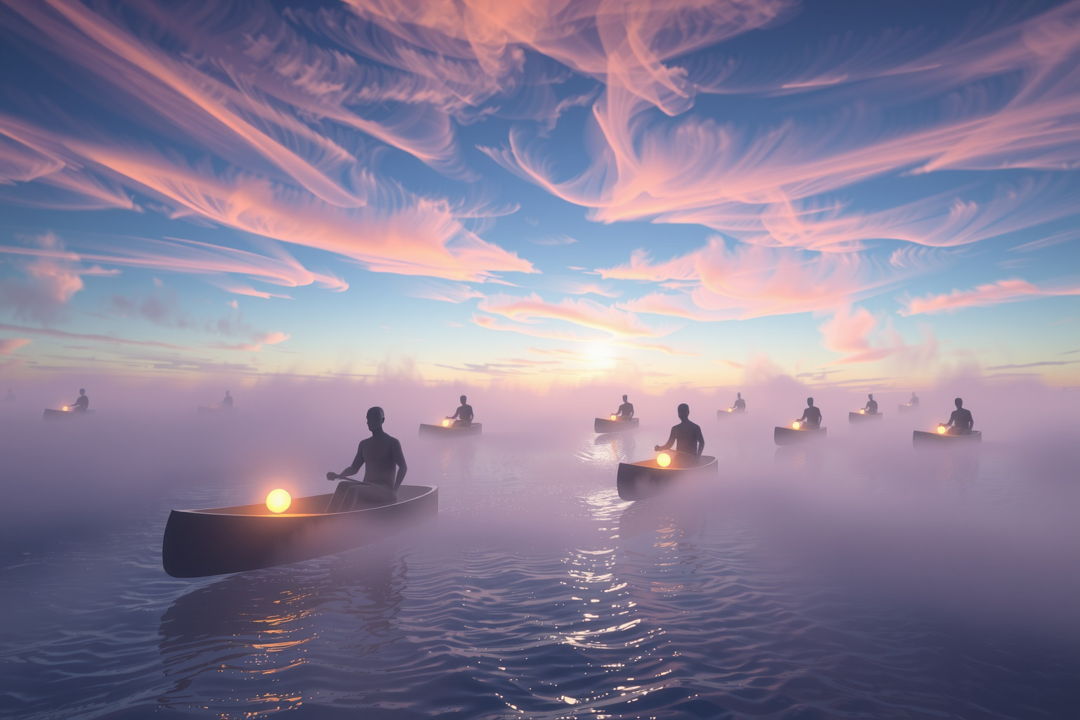 Sognare regate con sconosciuti simboleggia nuove relazioni in arrivo.