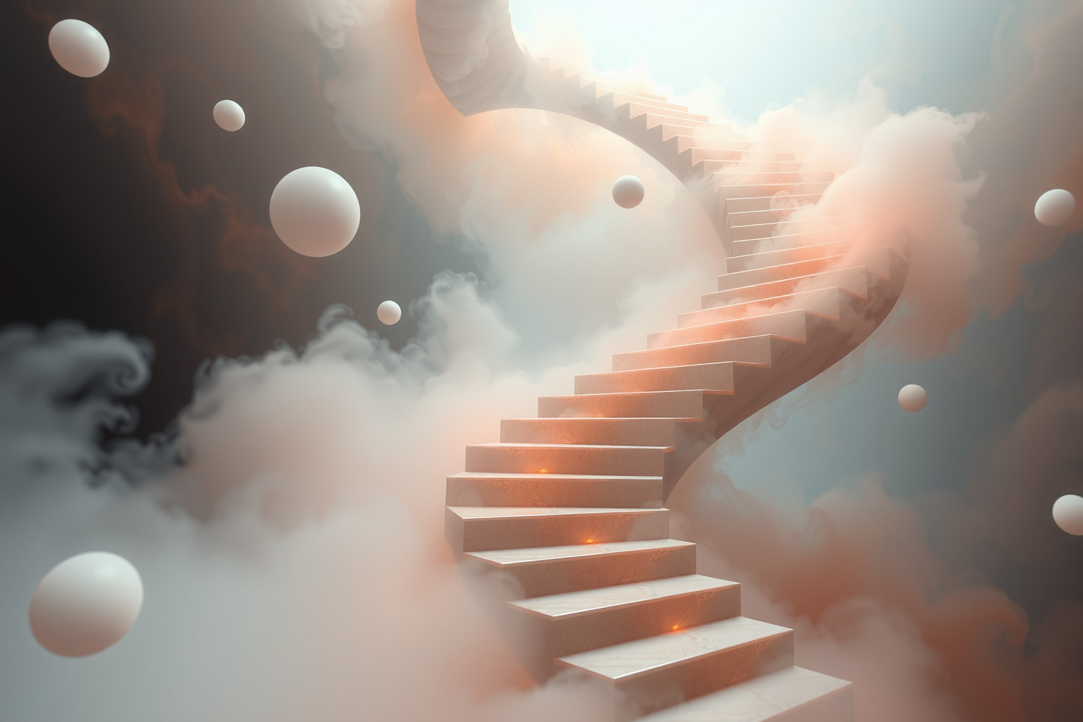 Sognare una scala storta simboleggia difficoltà nella propria crescita personale.