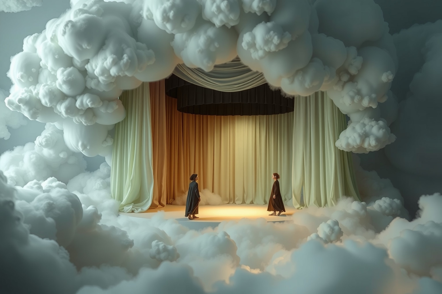 Sognare teatro insolito simboleggia cambiamenti inaspettati nella vita.