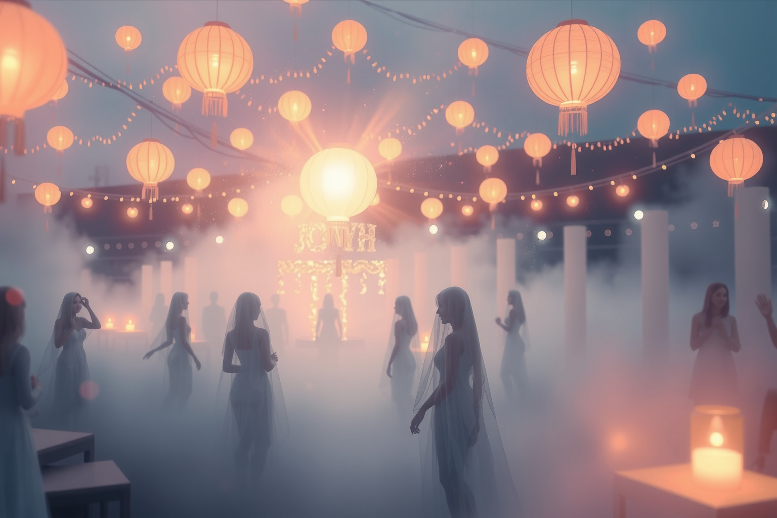 Sognare una visita in festa simboleggia gioia e riconciliazione imminenti.