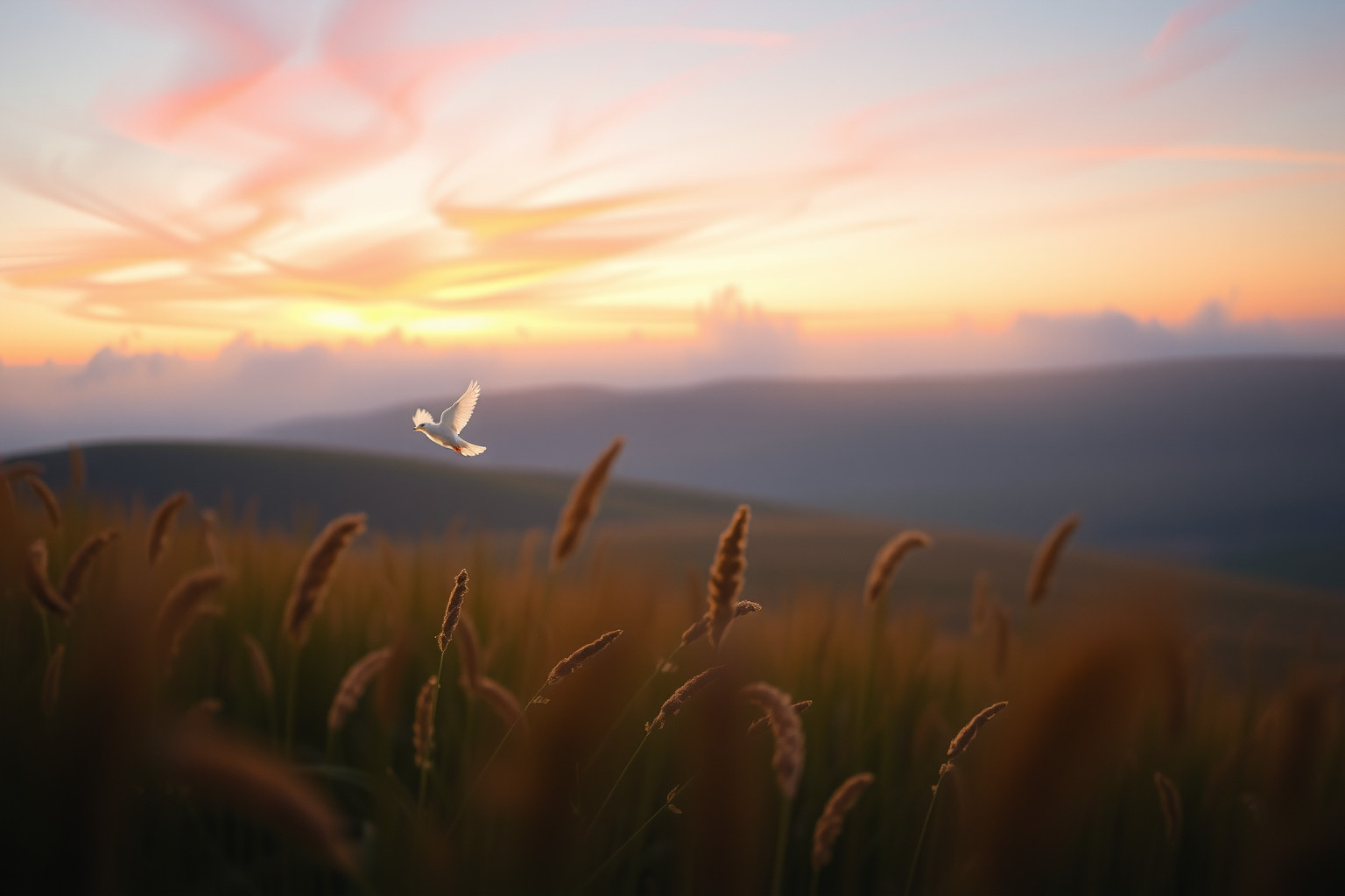 Sognare un'allodola simboleggia libertà e gioia nel campo aperto.